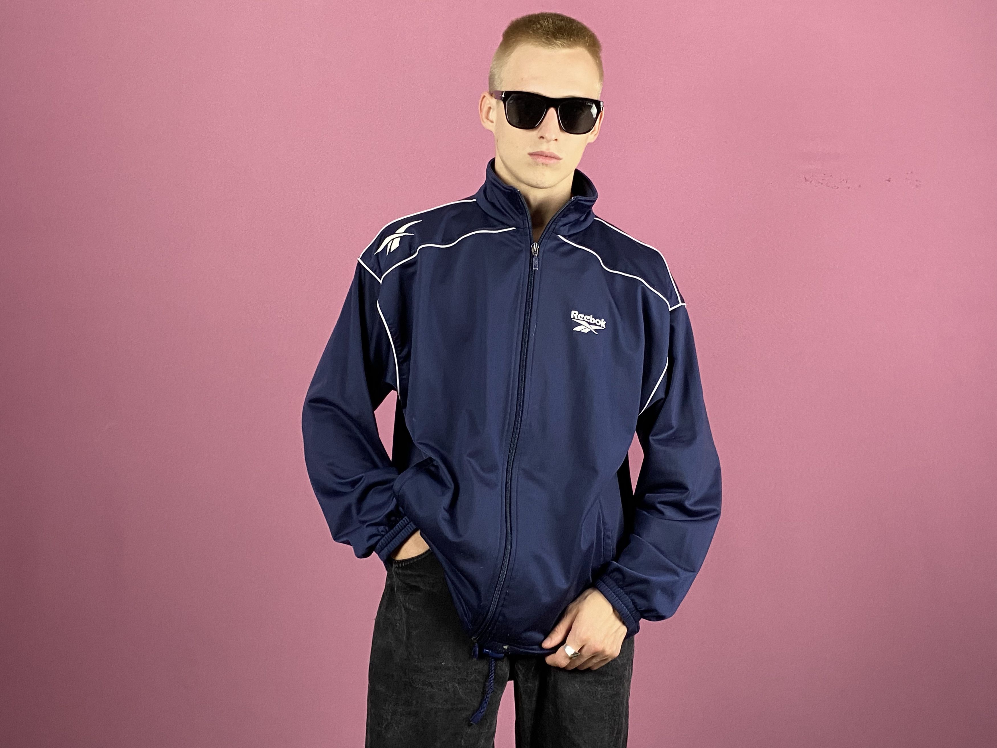 Reebok × Vintage Reebok Vintage Men's Track Jacket - Size XS Size US XS / EU 42 / 0 - 4 Thumbnail