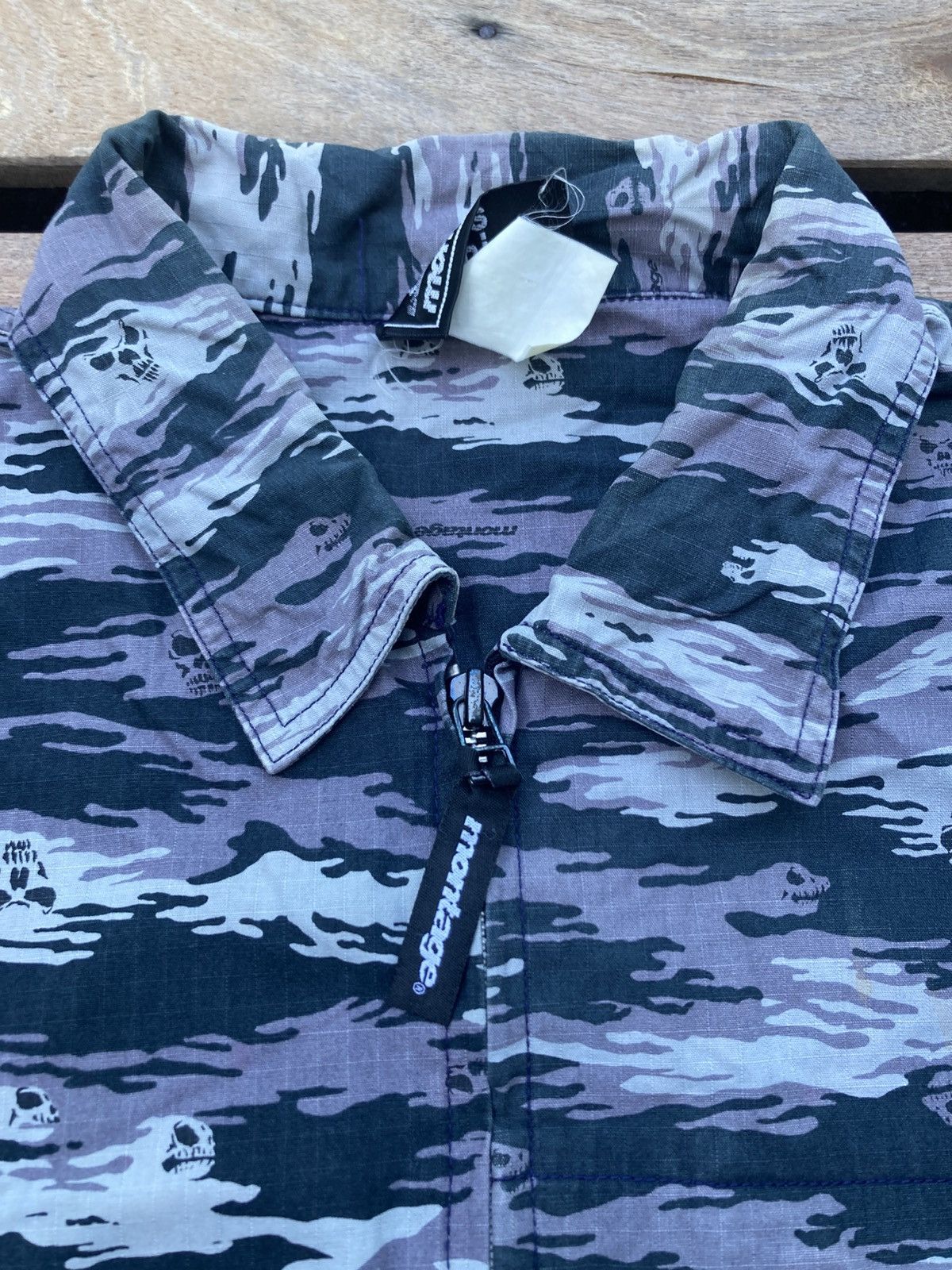 Montage Montage Camouflage M-65 Skull Overprint jacket Size US L / EU 52-54 / 3 - 3 Thumbnail