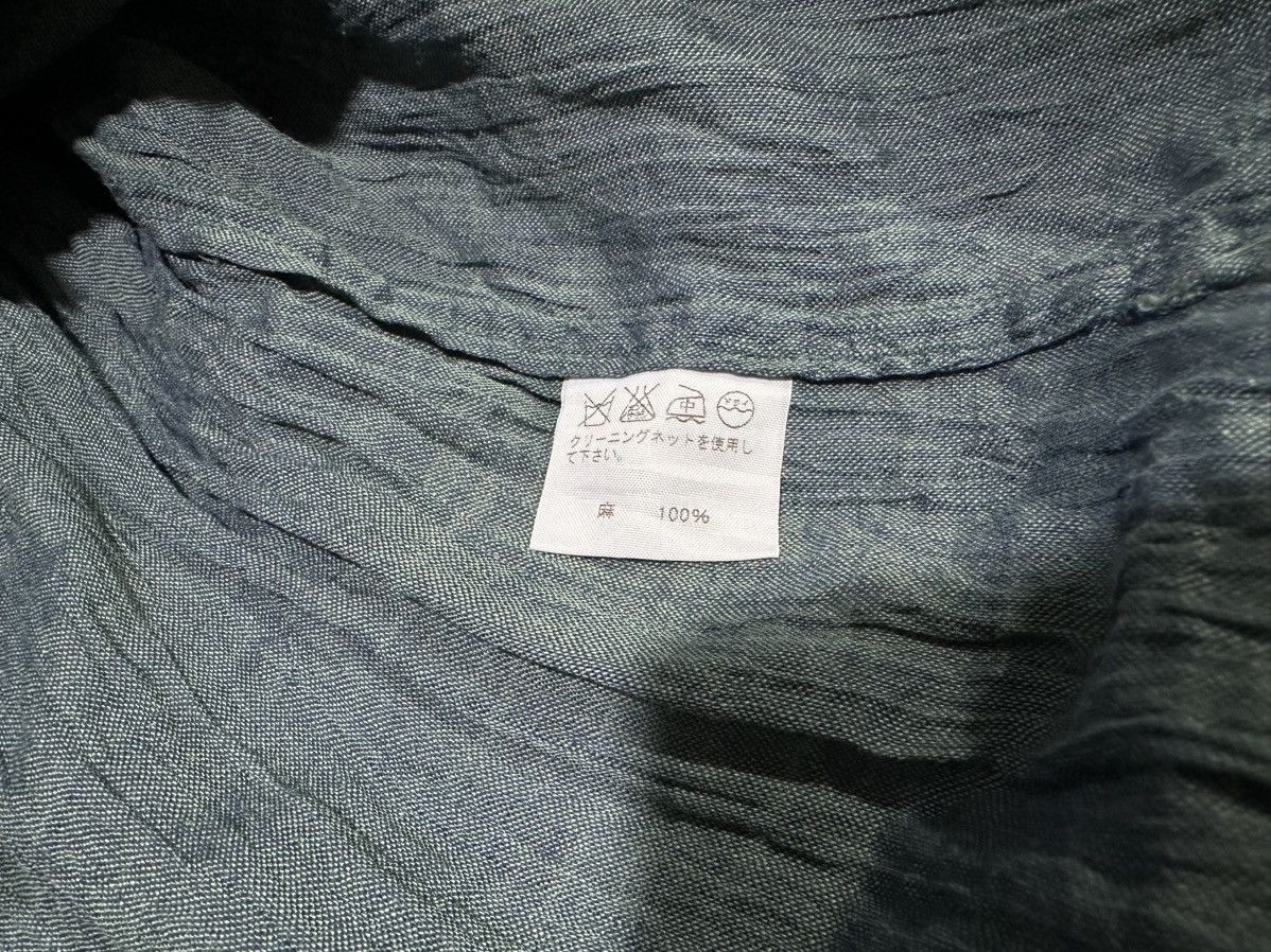 Issey Miyake 🔥Vintage Issey Miyake Men Shirt Pleats Wrinkled Iridescent Size US XL / EU 56 / 4 - 9 Thumbnail