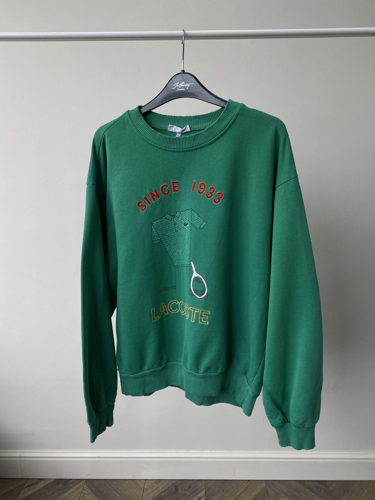 Lacoste Vintage Lacoste tennis sweatshirt rare 90s Size US M / EU 48-50 / 2 - 4 Thumbnail