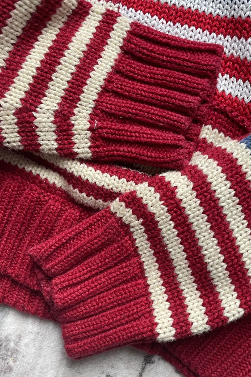 Polo Ralph Lauren Ralph Lauren Women’s Knit Sweater Size S Flag Design Size S / US 4 / IT 40 - 2 Thumbnail