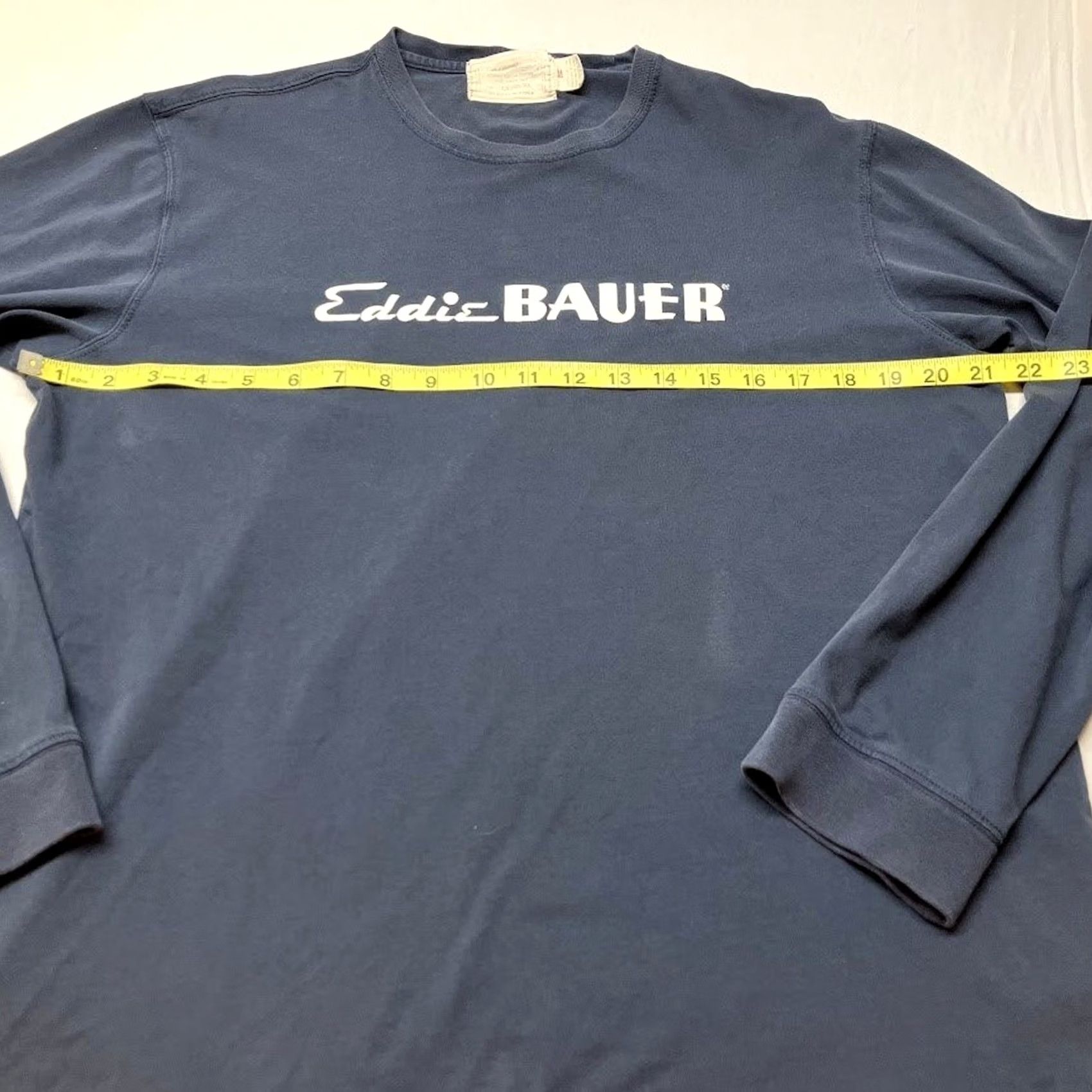 Eddie Bauer Eddie Bauer T-Shirt Navy Blue Long Sleeve Crewneck Men M Size US M / EU 48-50 / 2 - 6 Thumbnail