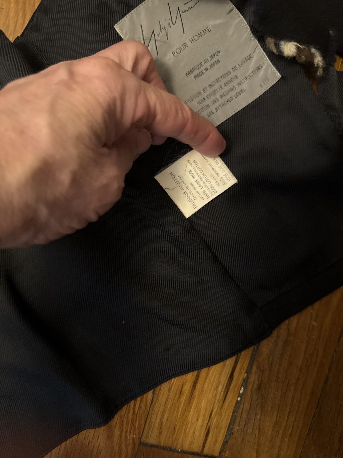 Yohji Yamamoto Yohji Yamamoto patchwork vest fw93 Size 42R - 6 Thumbnail