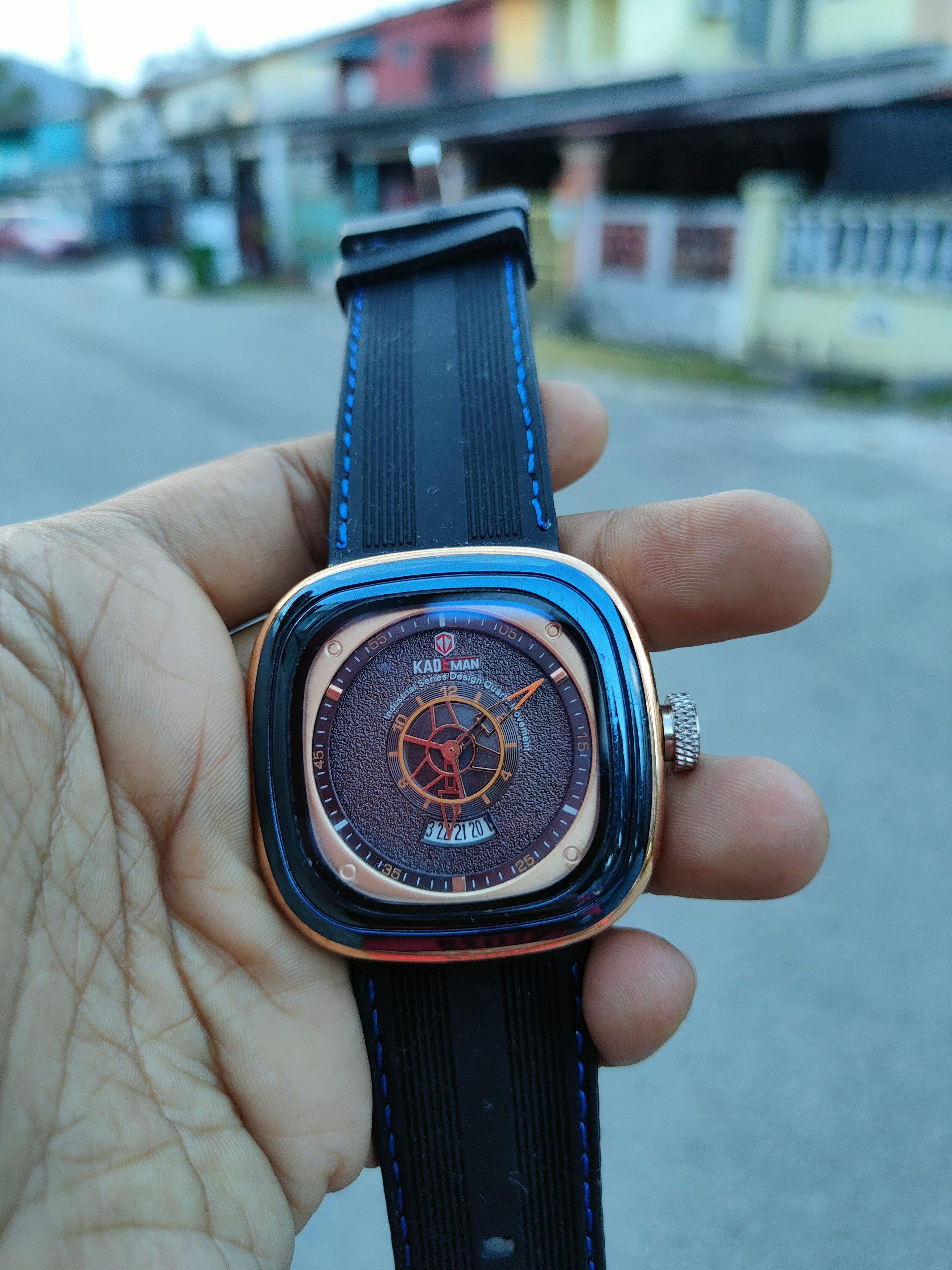 Japanese Brand Kademan Watschinger ong gold color watch #dumih Size ONE SIZE - 3 Thumbnail