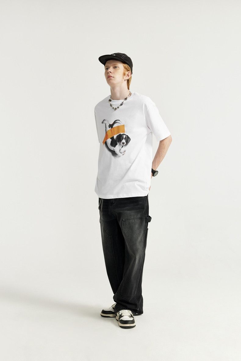 Japanese Brand Puppy Printed Cotton Shirt Graphic Size US L / EU 52-54 / 3 - 2 Thumbnail