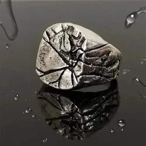Jewelry × Vintage Vintage Silver Scandinavian Ring Size ONE SIZE - 3 Thumbnail