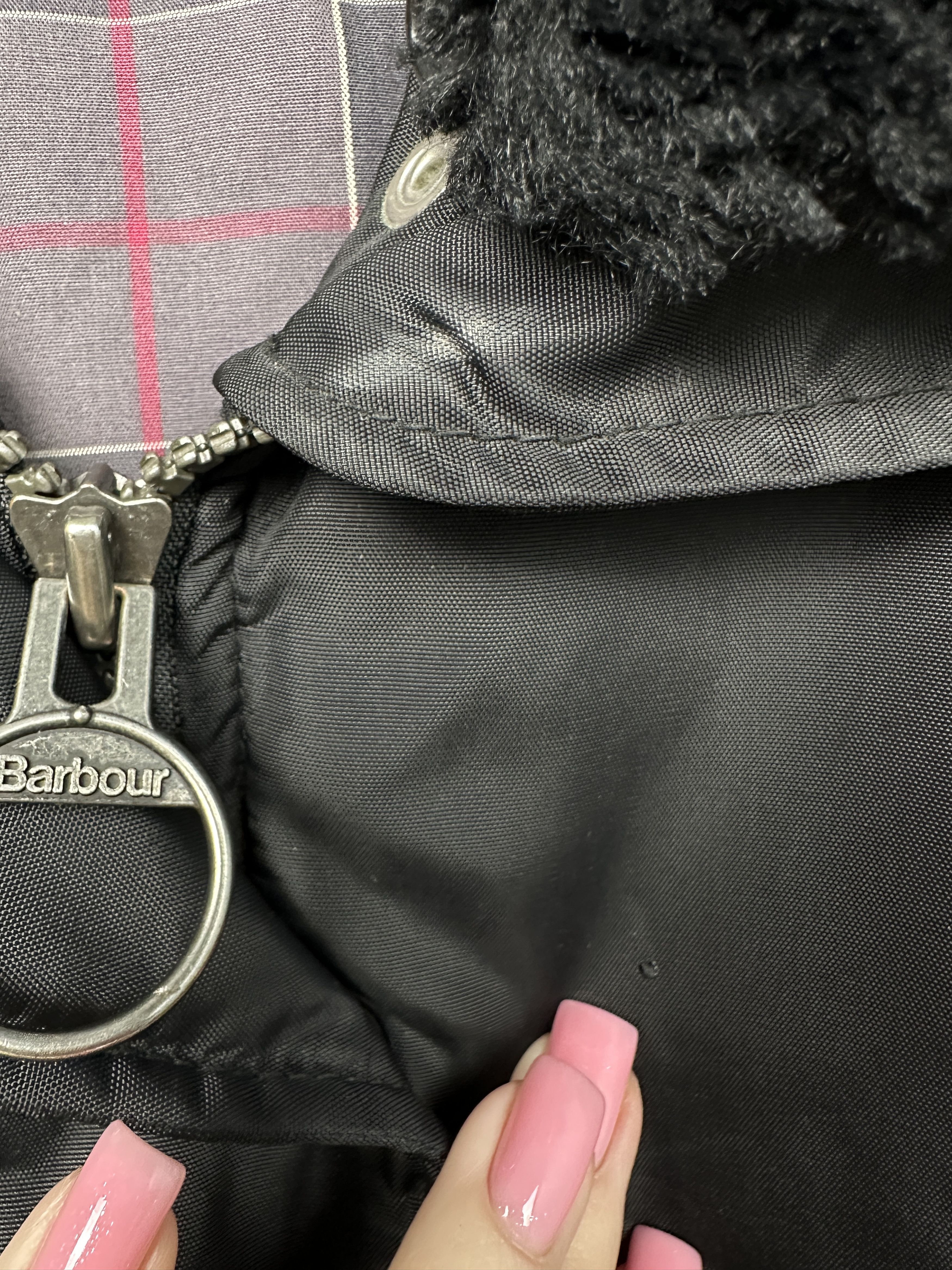 Barbour Barbour International Vintage Womens Outlaw Jacket Size M / US 6-8 / IT 42-44 - 4 Thumbnail