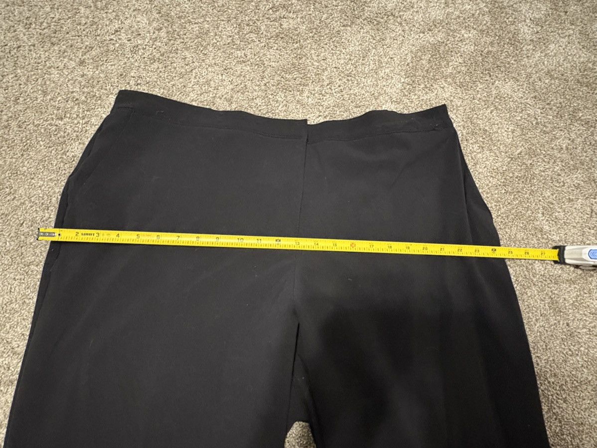 Other (Just My Size - JMS) Black Wide Leg Pants: Size 22W Size 42" / US 20 - 3 Thumbnail