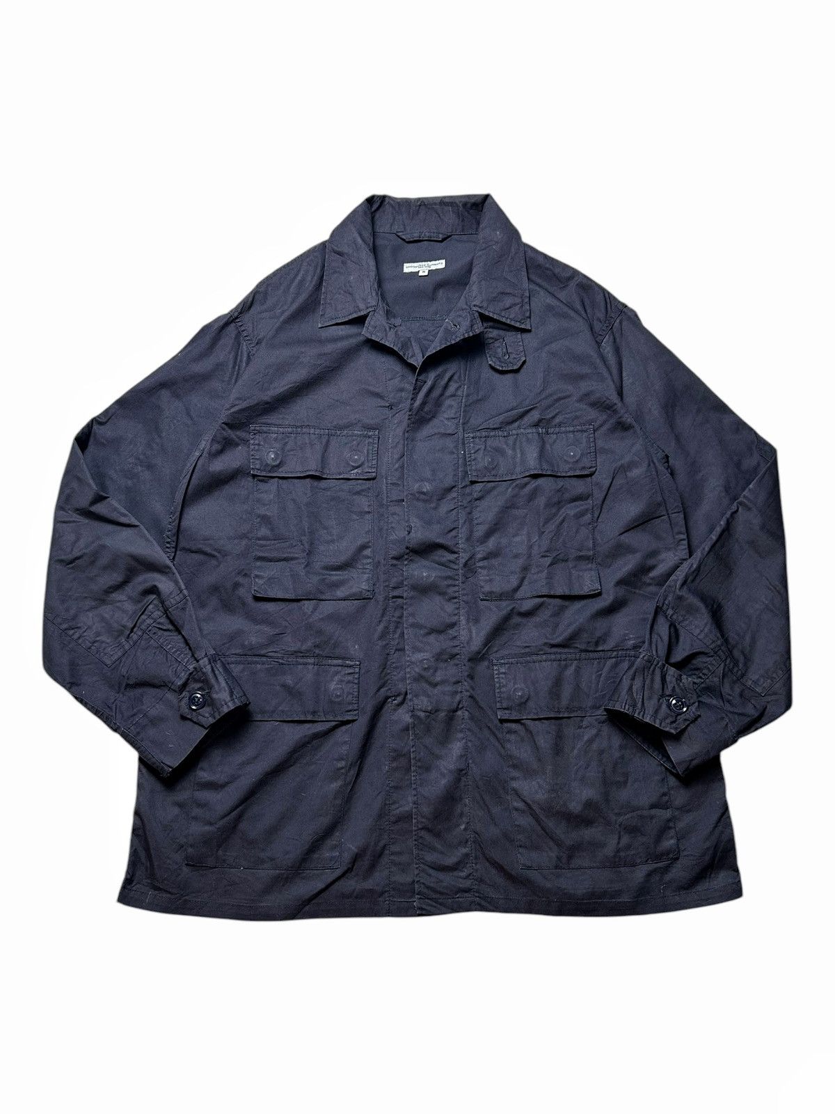 Engineered Garments Engineered Garments BDU Jacket Navy Blue Parka Jackets Size US S / EU 44-46 / 1 - 2 Thumbnail