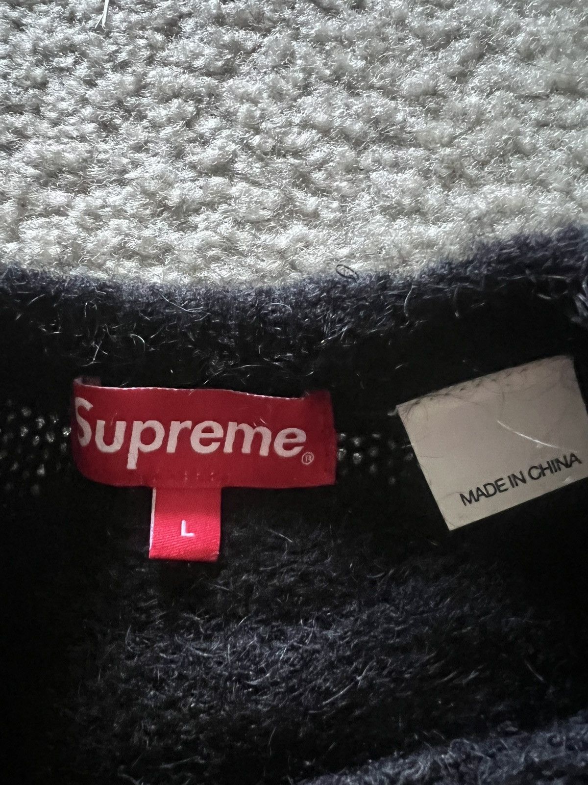 Supreme Supreme mohair sweater Size US L / EU 52-54 / 3 - 3 Thumbnail