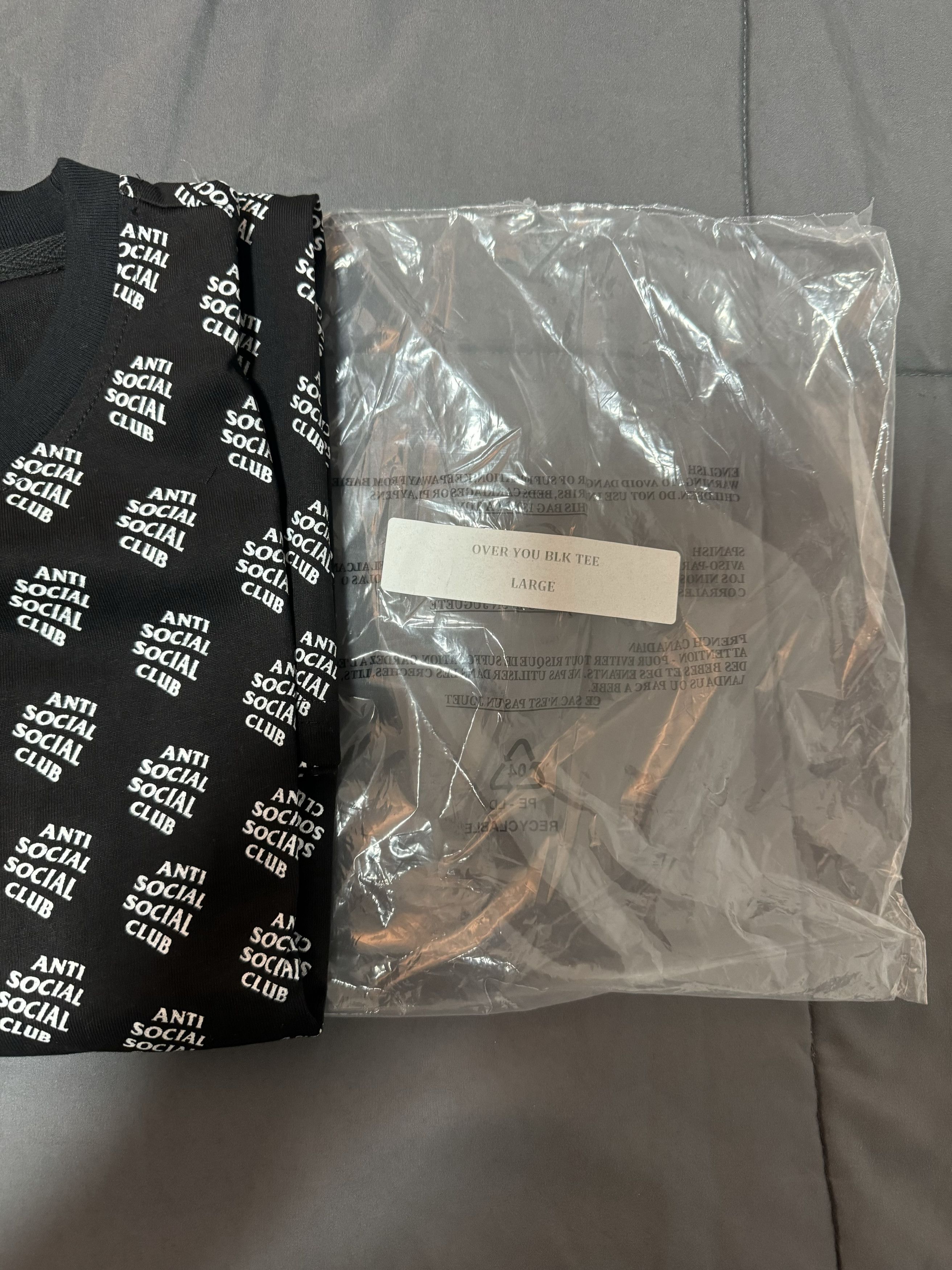 Anti Social Social Club All Over You tee Size US L / EU 52-54 / 3 - 5 Thumbnail