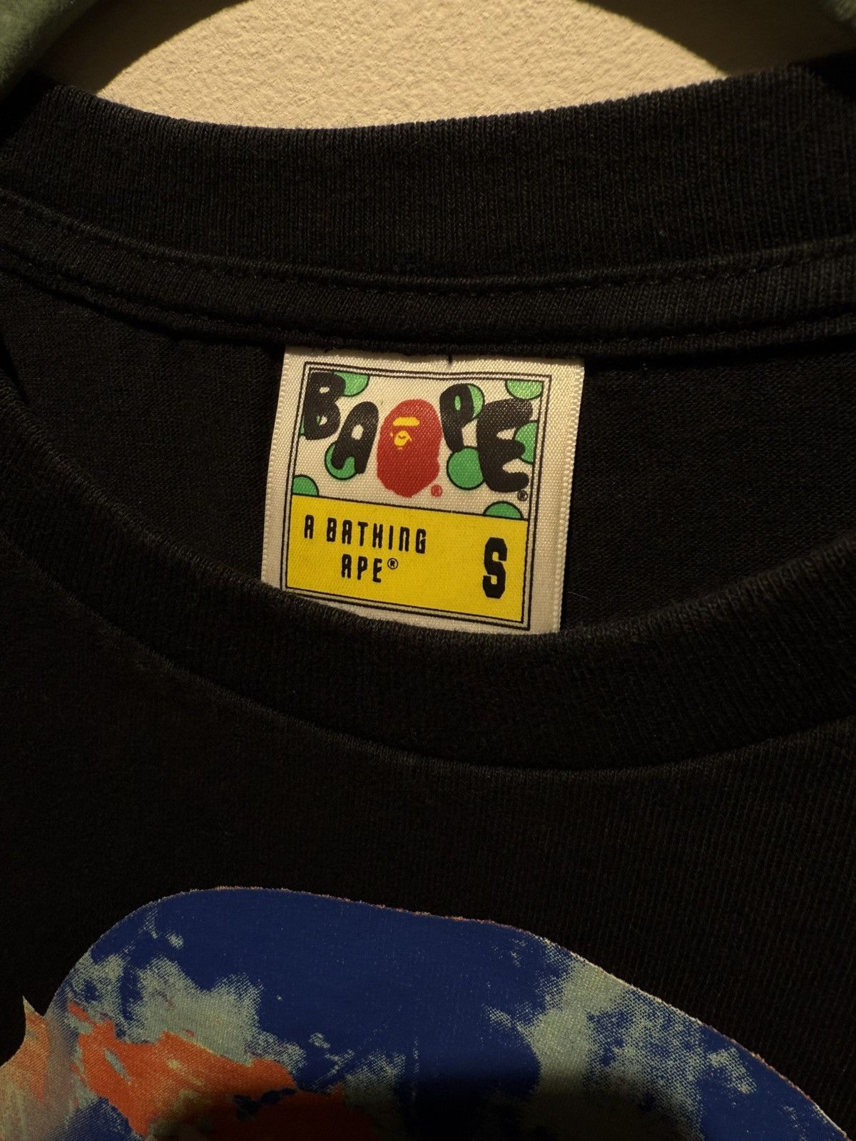 Bape Bape ape head logo tee tie dye design size S Size US S / EU 44-46 / 1 - 3 Thumbnail