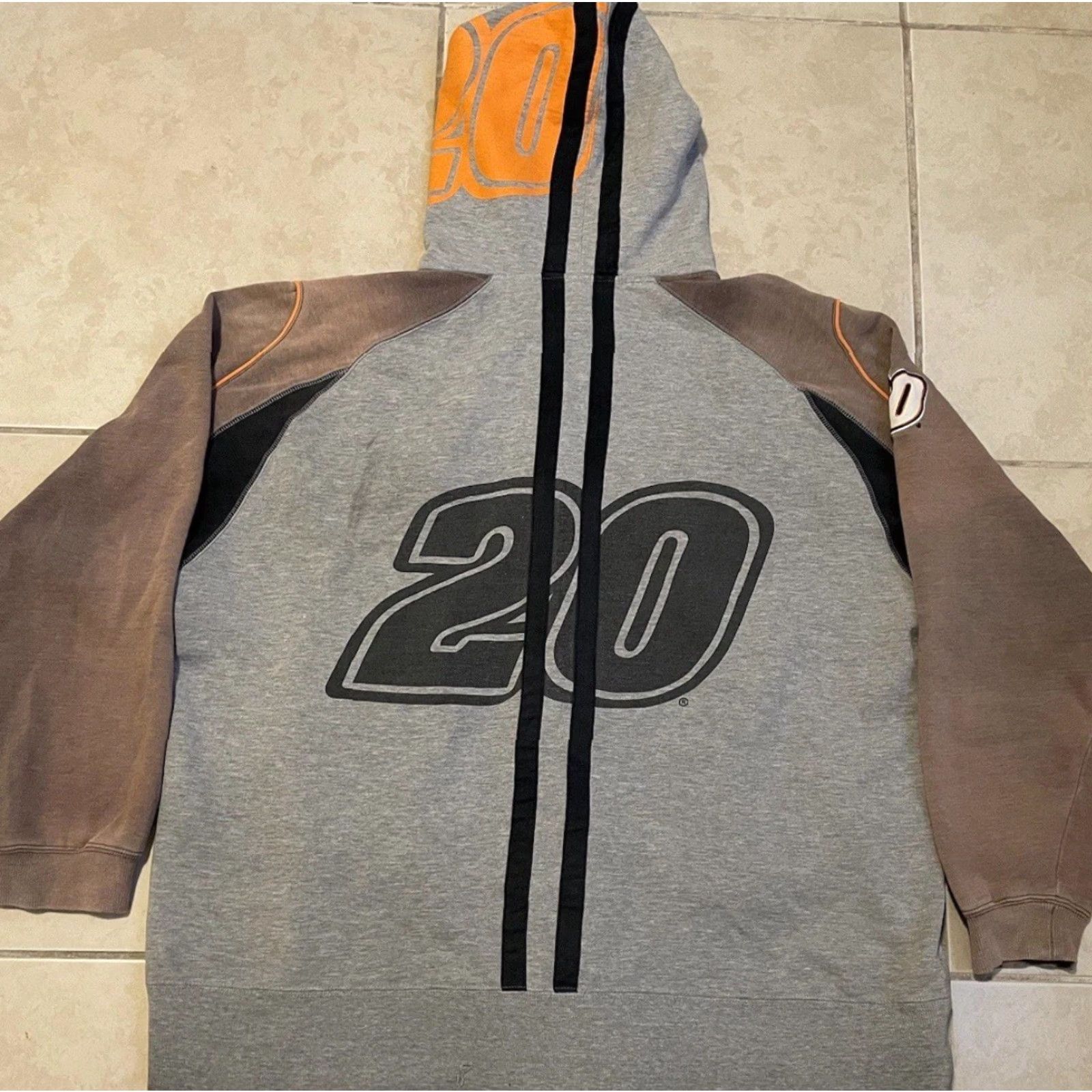Vintage VINTAGE Tony Stewart Home Depot Hoodie XL NASCAR Racing Distressed Grunge 90s 80s MLB? Size US XL / EU 56 / 4 - 2 Thumbnail