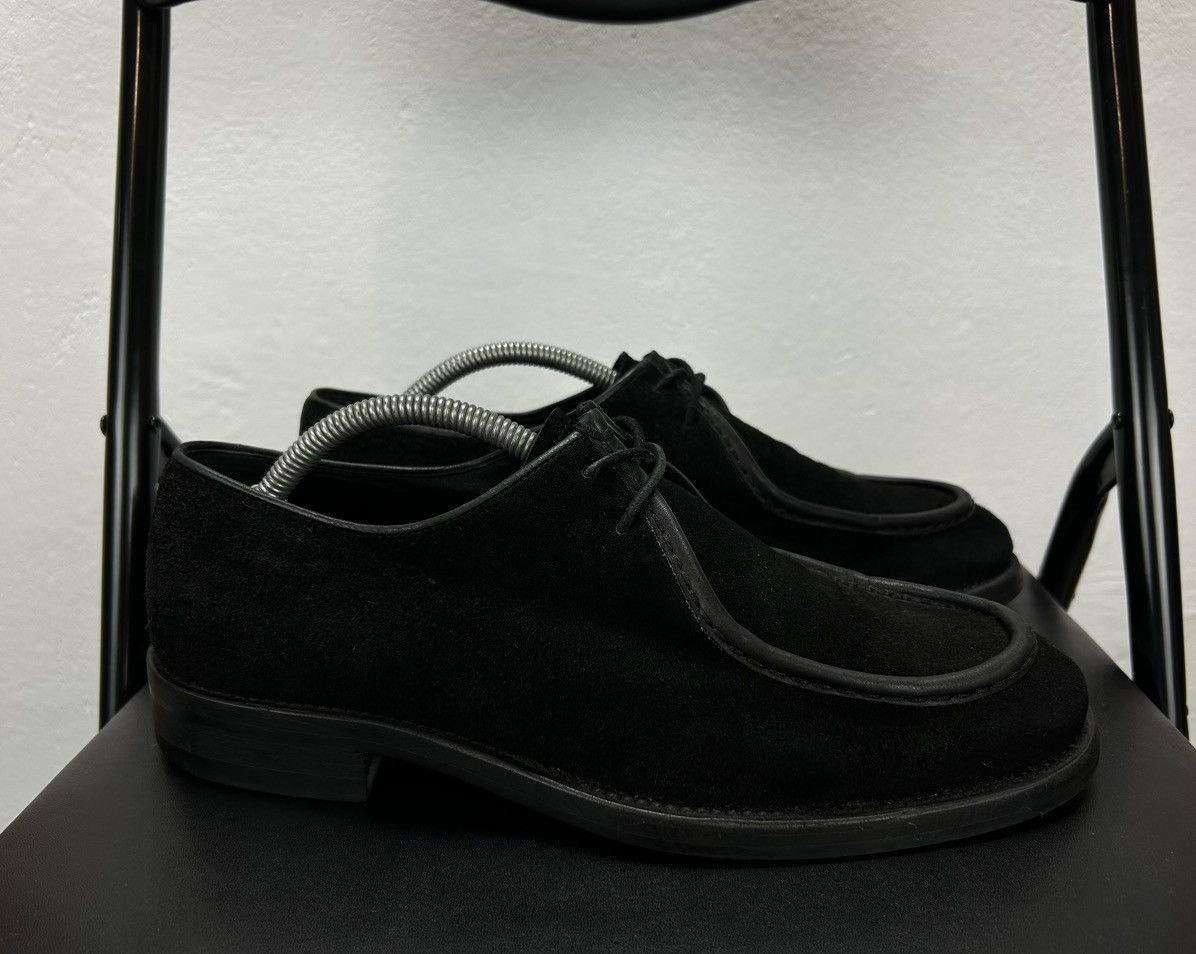 Giorgio Armani Giorgio Armani Vintage Leather Suede Shoes Black Size 41 Size US 8 / EU 41 - 2 Thumbnail