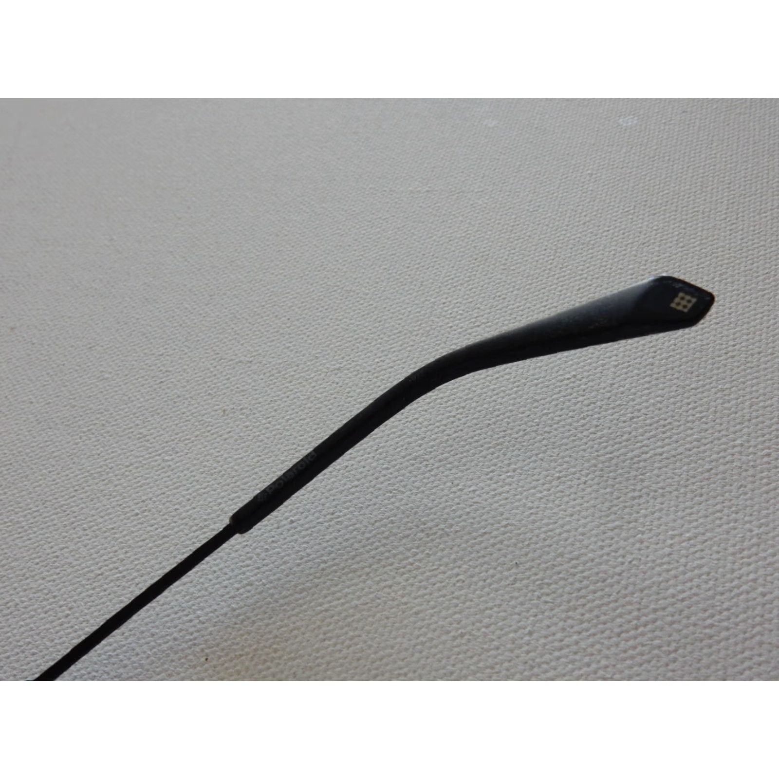 Polaroid VINTAGE Polaroid Sunglasses Men Black 59mm Aviator Retro Size ONE SIZE - 6 Thumbnail