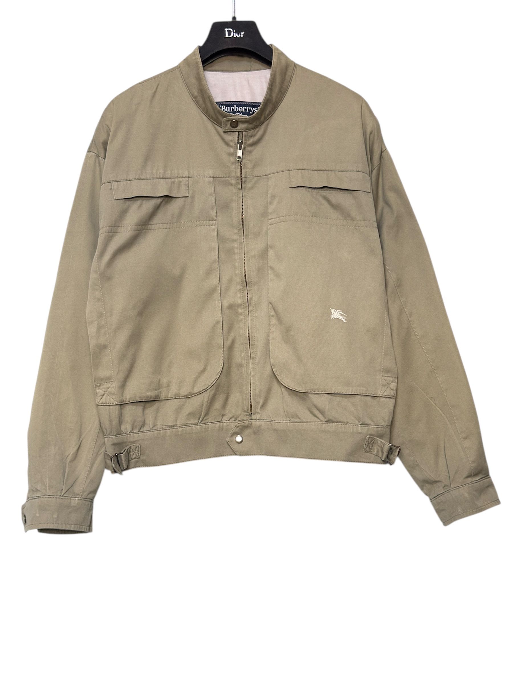 Burberry 🔥 vintage biker jacket Burberrys 70s cotton size M Size US M / EU 48-50 / 2 - 1 Thumbnail