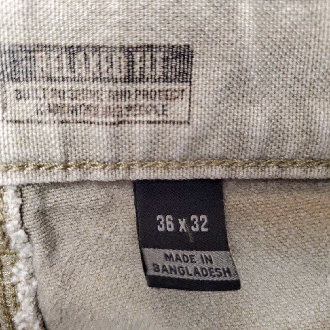Carhartt Carhartt Pants Mens 36x32 Canvas Relaxed Carpenter Cargo Workwear BN3279 M Beige Brown Casual Pants Mens Regular Front Zip Pockets Cargo Pocket Size US 36 / EU 52 - 7 Thumbnail