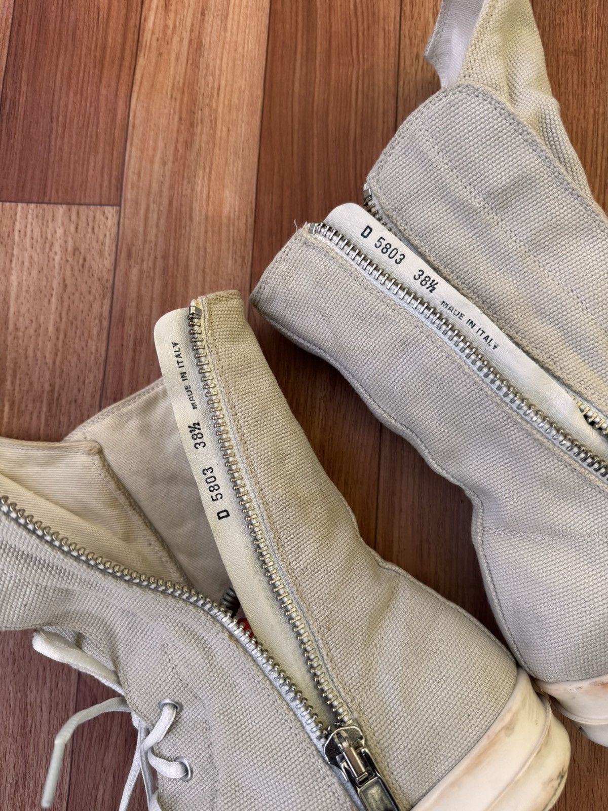 Rick Owens 🕷️🔥Rare Rick drkshdw Sneakers Size US 8.5 / IT 38.5 - 12 Thumbnail