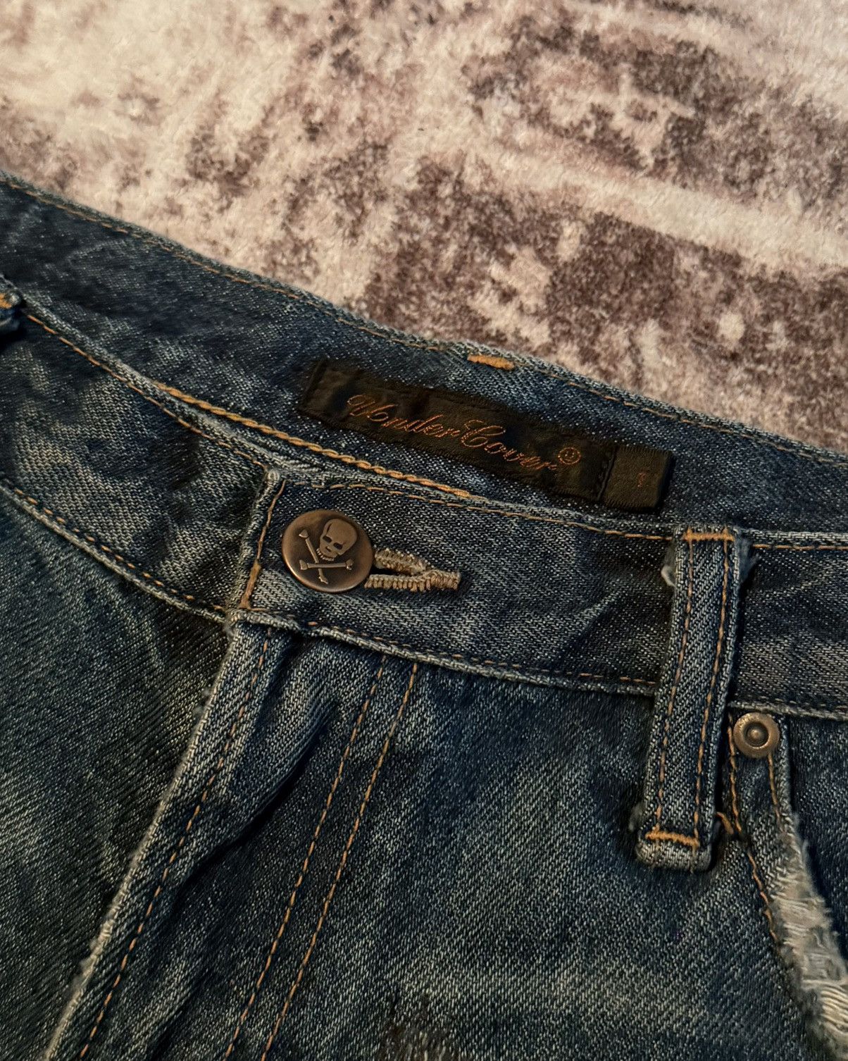 Undercover Undercover SS06 “But Beautiful” Grafitti Patch Denim Size US 29 - 4 Thumbnail