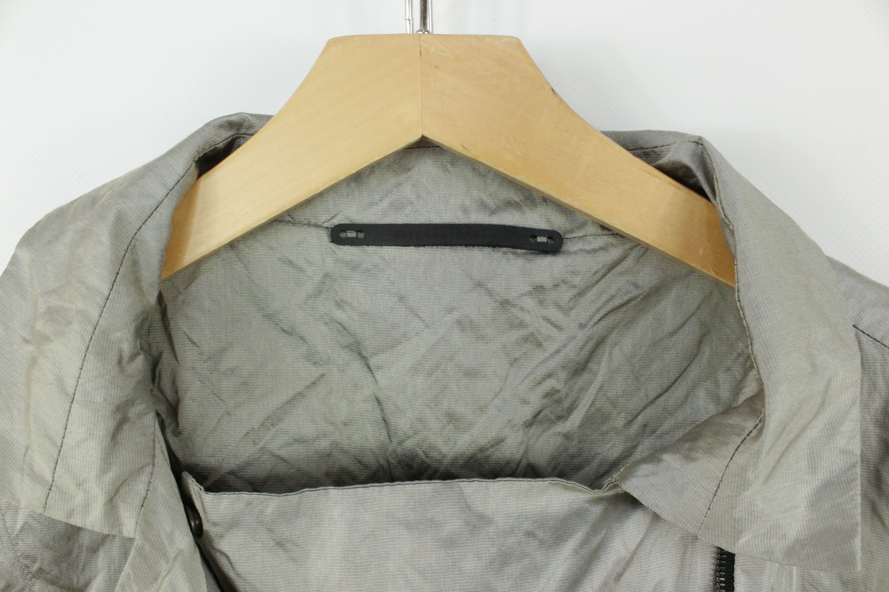 Annette Gortz Annette Görtz Only 23138 Сrumpled Metal Light Jacket Size M / US 6-8 / IT 42-44 - 6 Thumbnail