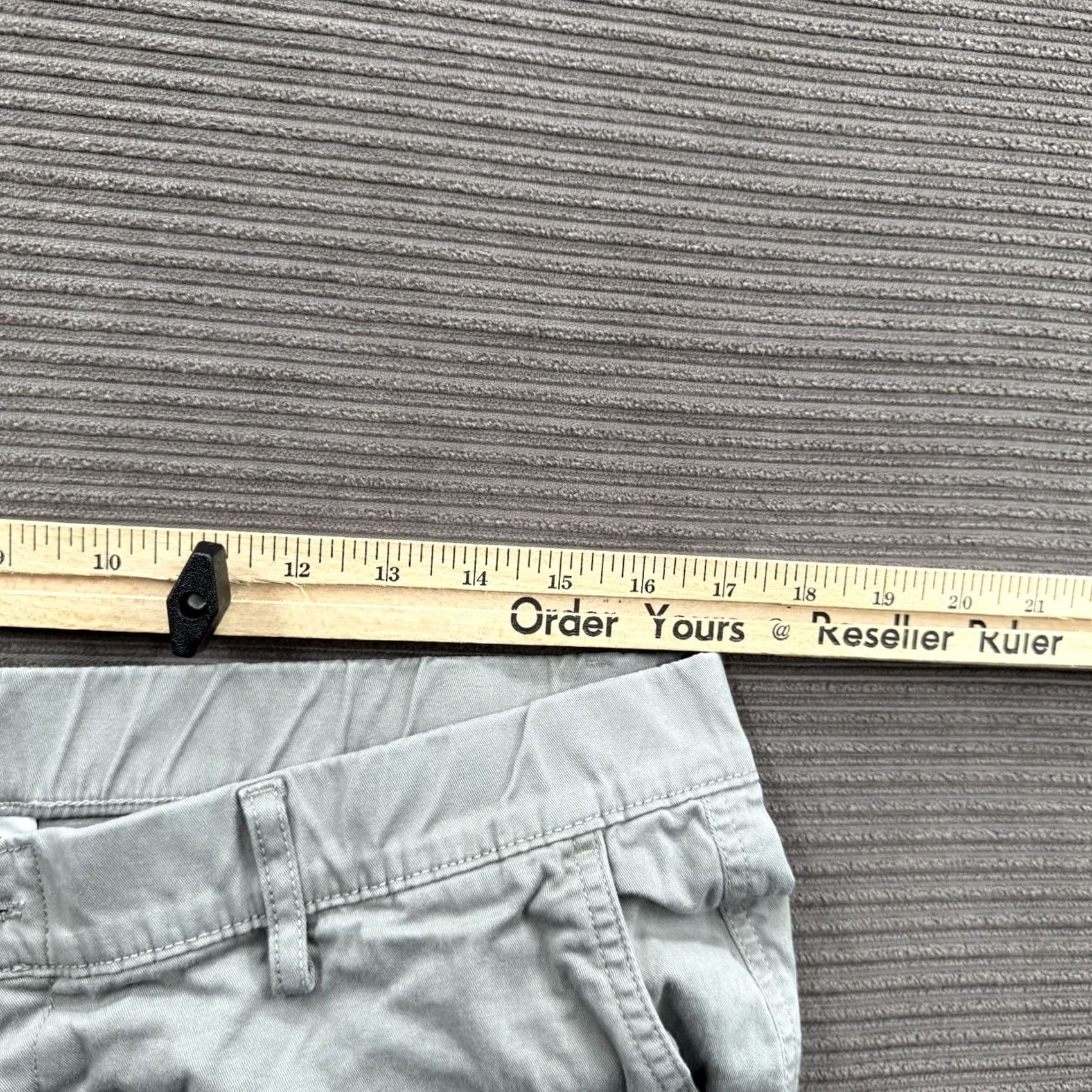 Vintage Bearbottom Joggers Men XL Gray Cotton Spandex Elastic Waist Outdoor Gym & Training Activewear Pants Tapered Inseam 29in Men’s Size US 36 / EU 52 - 4 Thumbnail