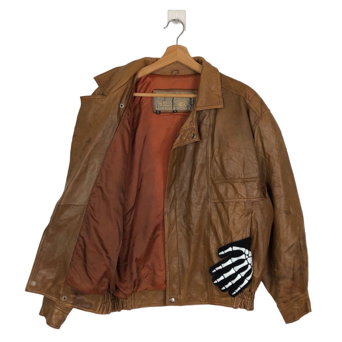 Japanese Brand VINTAGE PARACHUTE LEATHER JACKET HARAJUKU MOTHER ISSEYMIYAKE Size US M / EU 48-50 / 2 - 8 Thumbnail