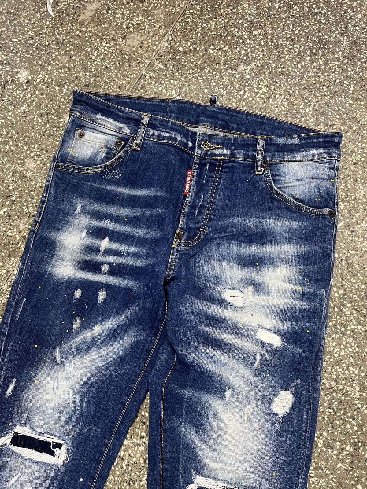 Dsquared2 Dsquared2 Punk Jeans Size US 32 / EU 48 - 3 Thumbnail