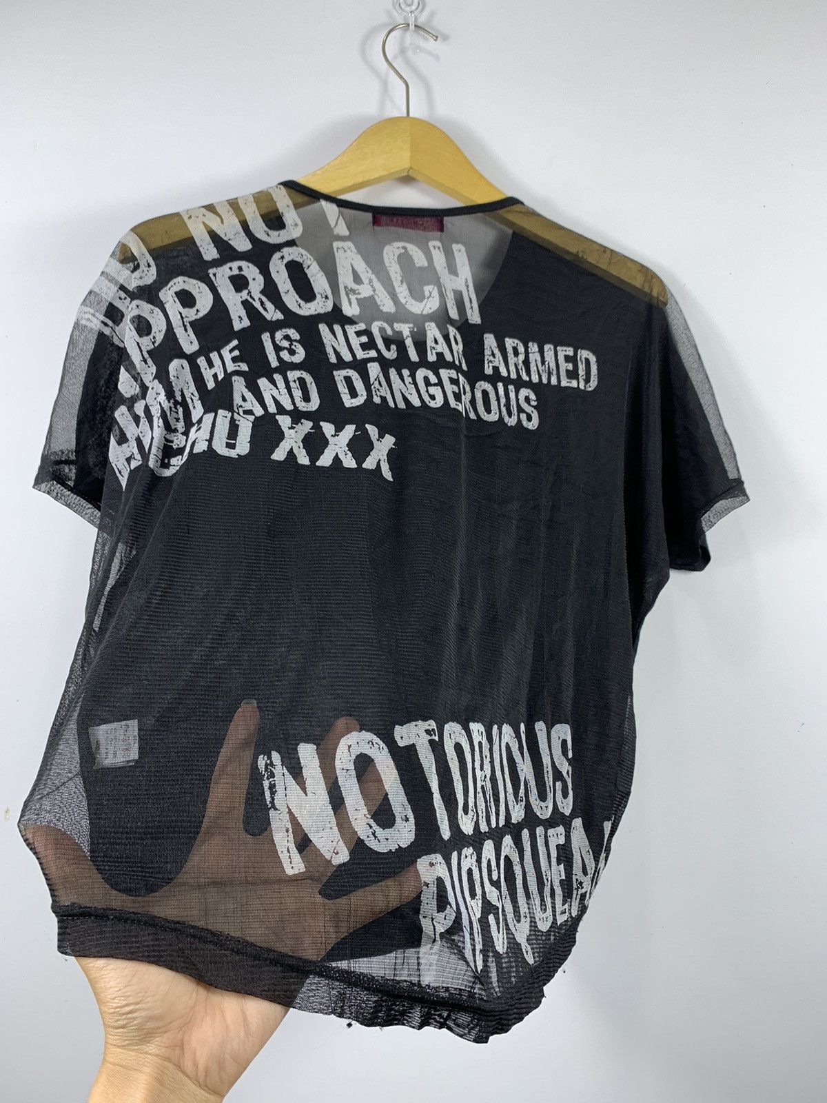 Hysteric Glamour × If Six Was Nine × Japanese Brand WE HEAD NO GHOIC 3D Transfaran Gothic style Size US M / EU 48-50 / 2 - 2 Thumbnail