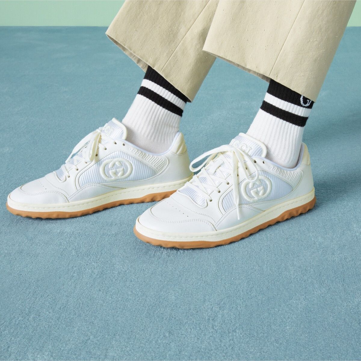 Givenchy o1s1wg110125 MAC80 Low-Top Sneakers in White Size US 9 / EU 42 - 3 Thumbnail