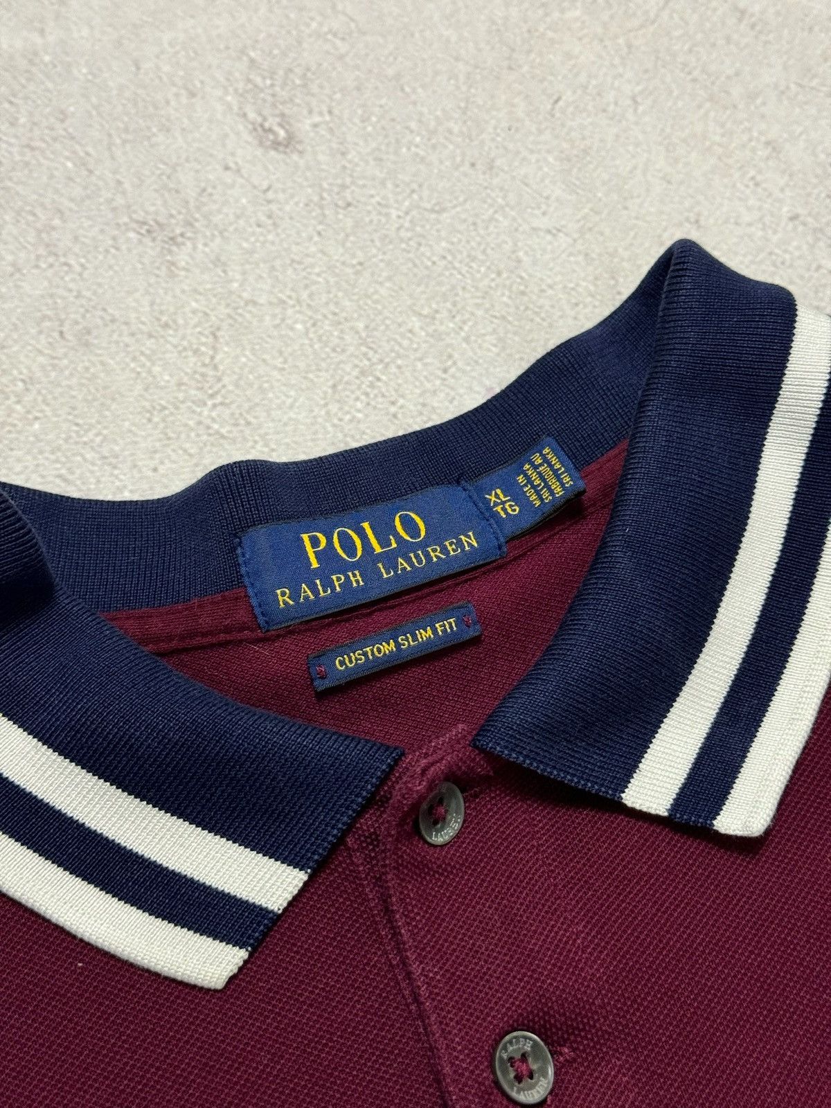 Polo Ralph Lauren × Vintage Polo Ralph Lauren Polo T Shirt Rugby Big Logo Mens XL Size Size US XL / EU 56 / 4 - 8 Thumbnail