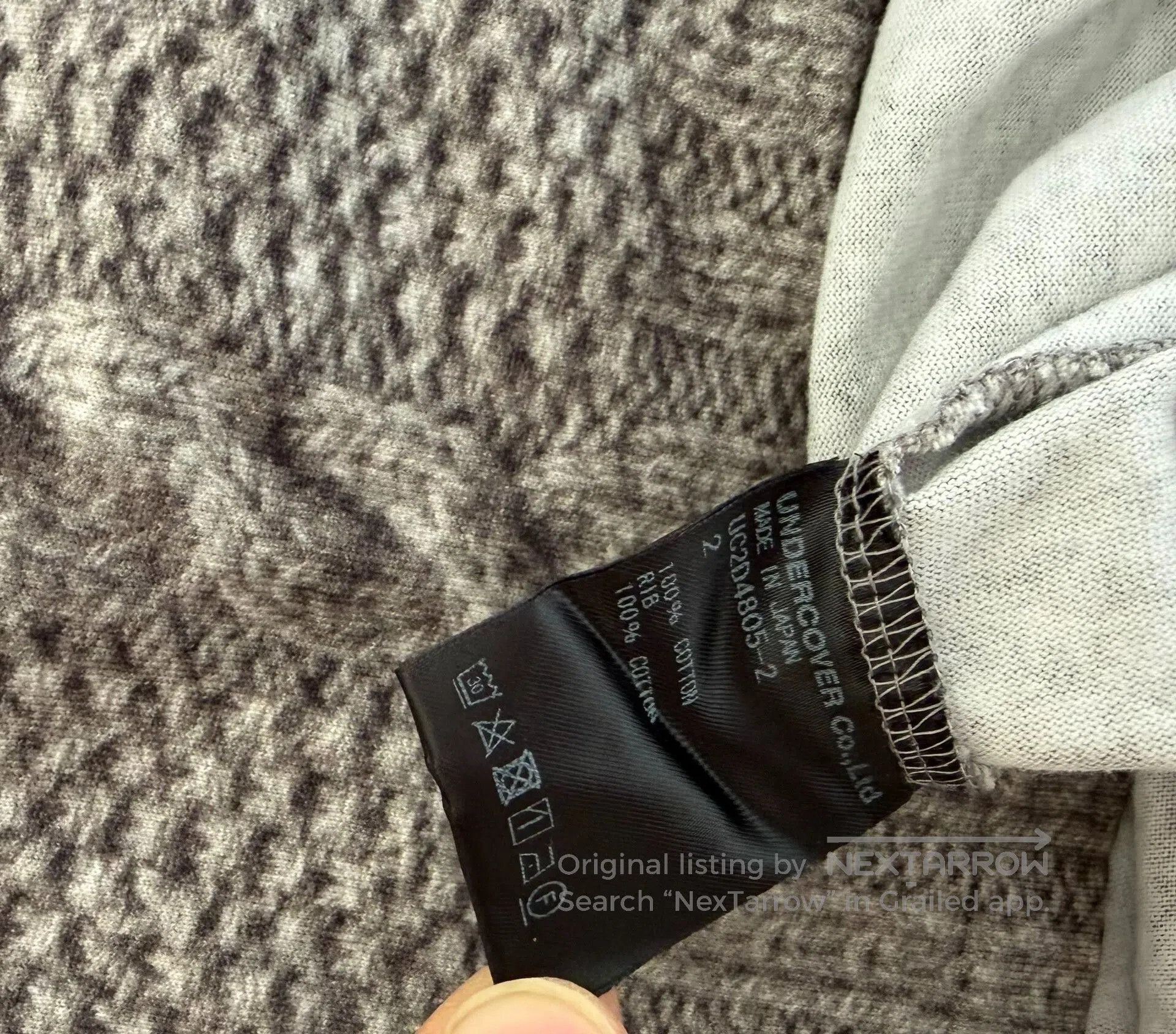 Undercover UNDERCOVER JUN TAKAHASHI Long Sleeve Tee. Size US M / EU 48-50 / 2 - 4 Thumbnail