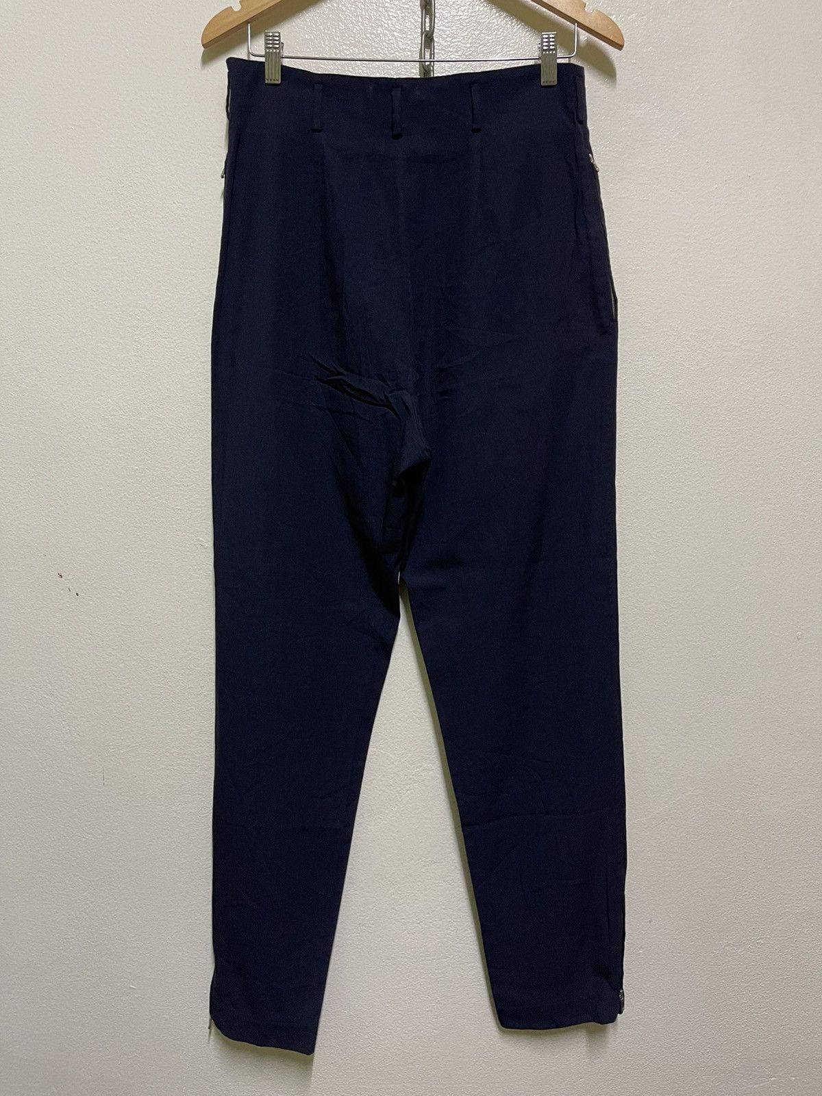 Katharine Hamnett London × Vintage Katharine Hamnett 90s Wool Pants Size 30" / US 8 / IT 44 - 8 Thumbnail