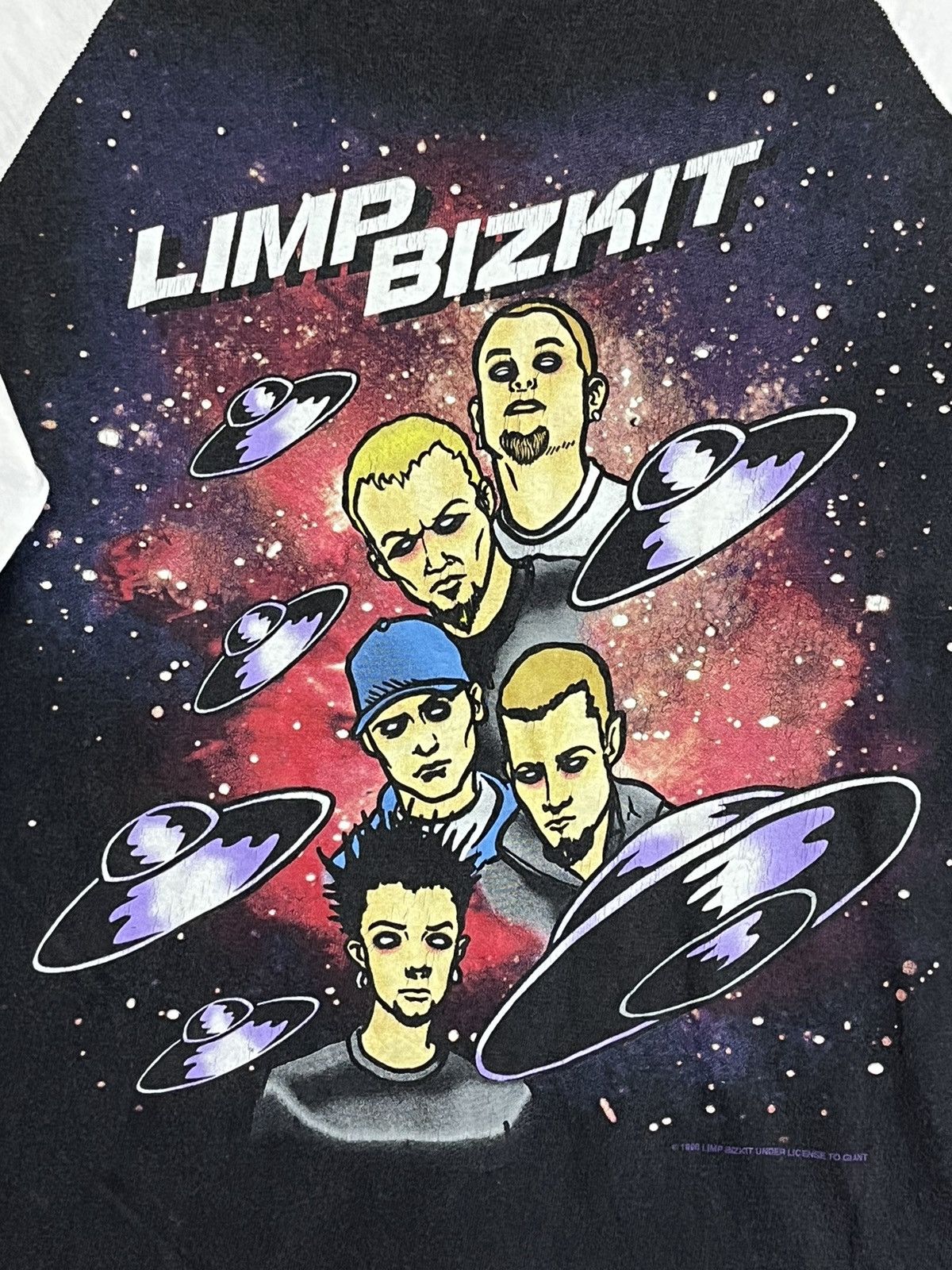 Limp Bizkit 1998 Tシャツ 90s Vintage Vintage T-Shirt Limp Bizkit 1998' Size : อก 22.5 “ ยาว 29