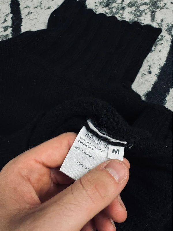 Iris von Arnim Iris von Arnim Turtleneck Sweater Black Cashmere M Size M / US 6-8 / IT 42-44 - 5 Thumbnail