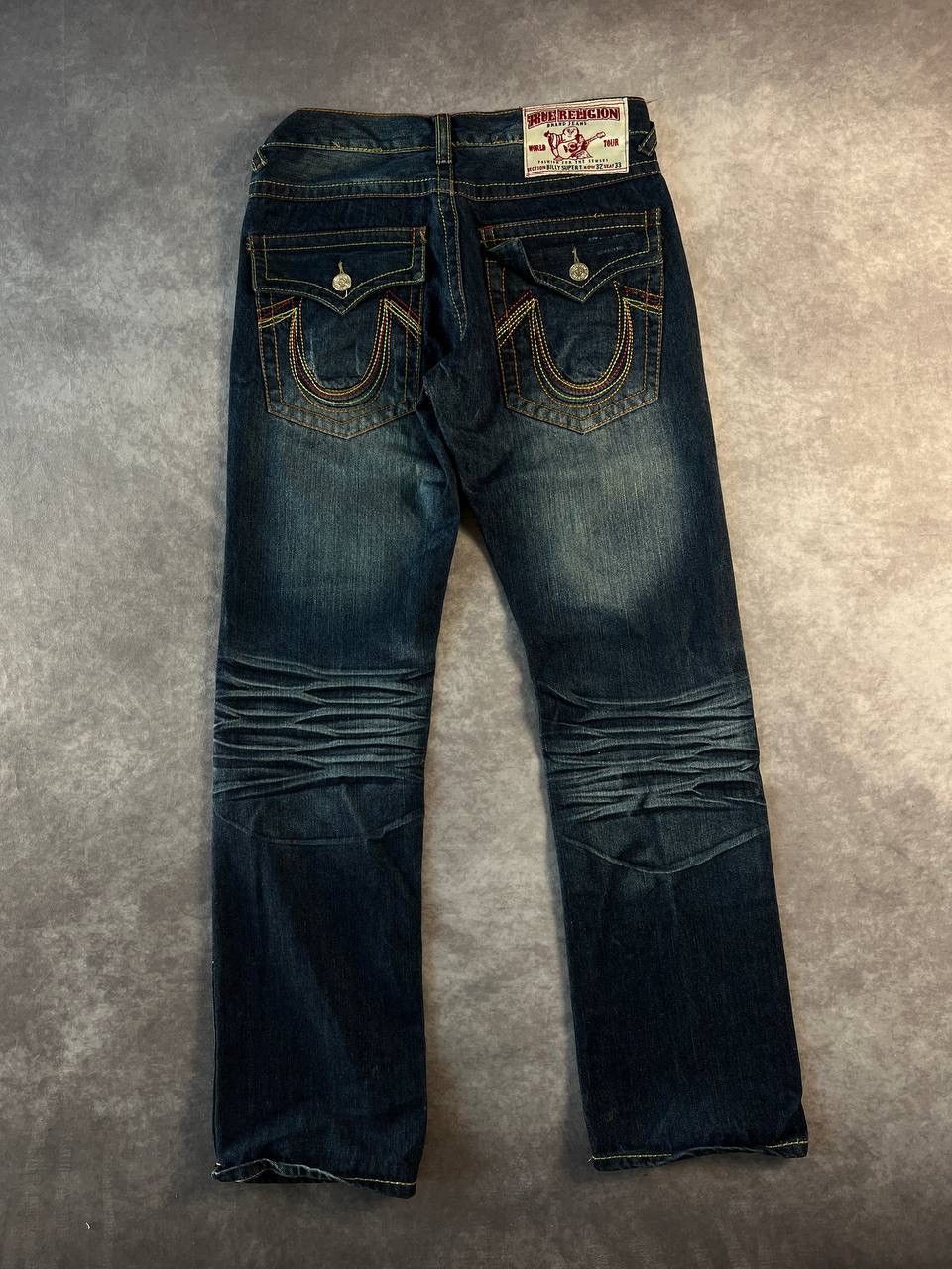 True Religion TRUE RELIGION BILLY SUPER T Whisker Denim Easy Fit 32x33 Size US 32 / EU 48 - 1 Thumbnail
