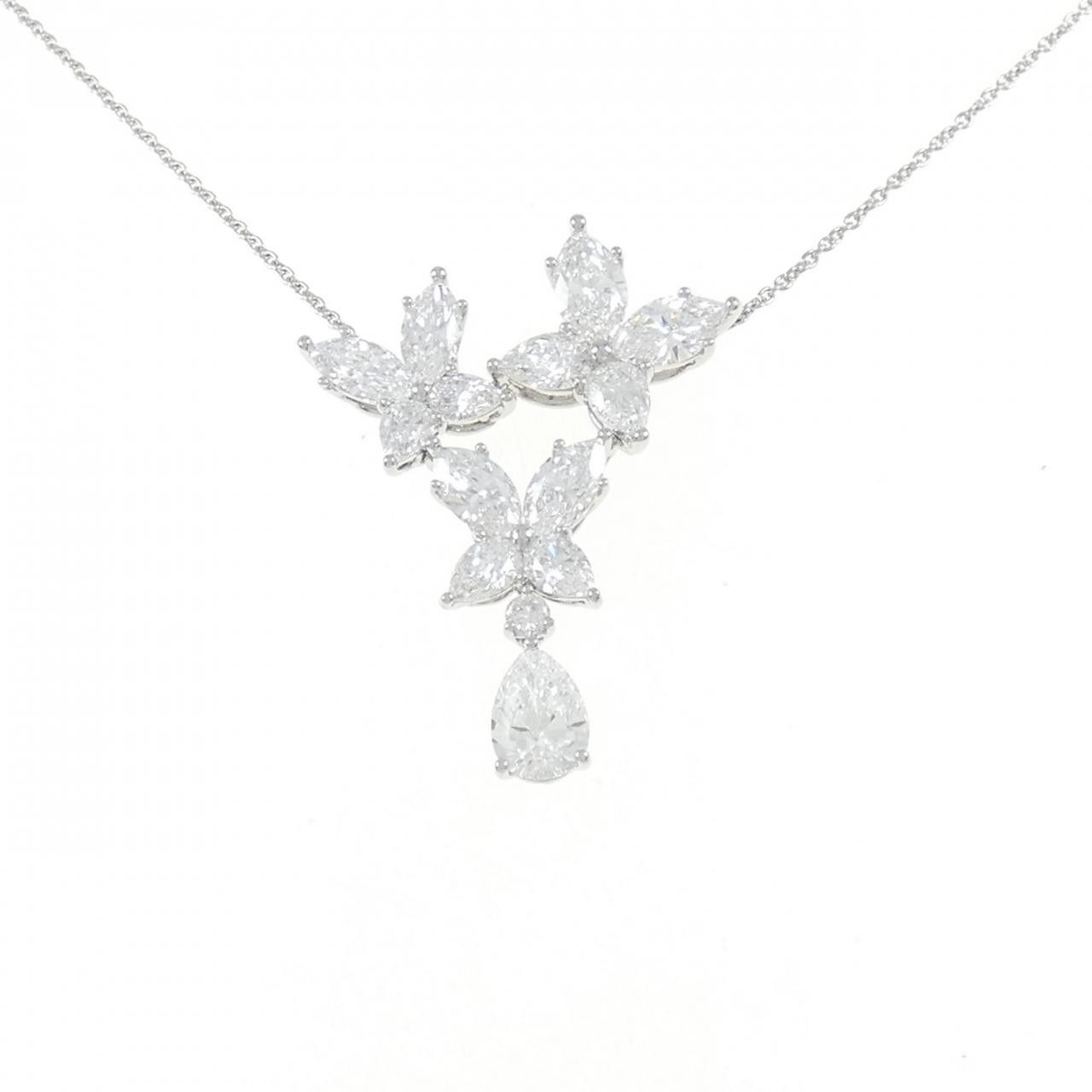 Harry Winston Harry Winston Harry Winston Platinum Diamond Necklace Precious Metal Necklace DUTY FREE for USA Size ONE SIZE - 1 Thumbnail