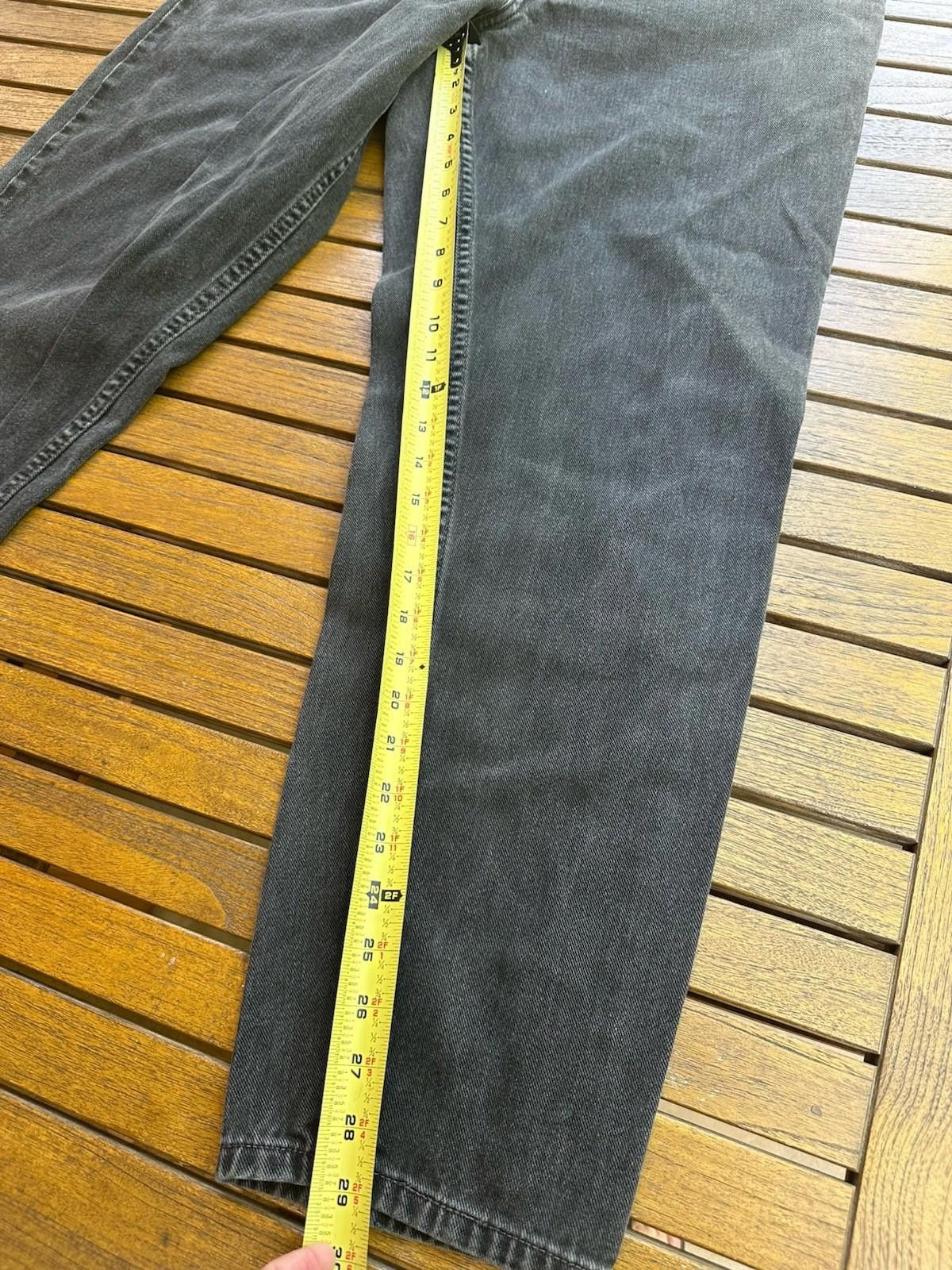 Levi's Levi's 560 Jeans Men's Size 34x32 Black Loose Fit Tapered Size US 34 / EU 50 - 7 Thumbnail