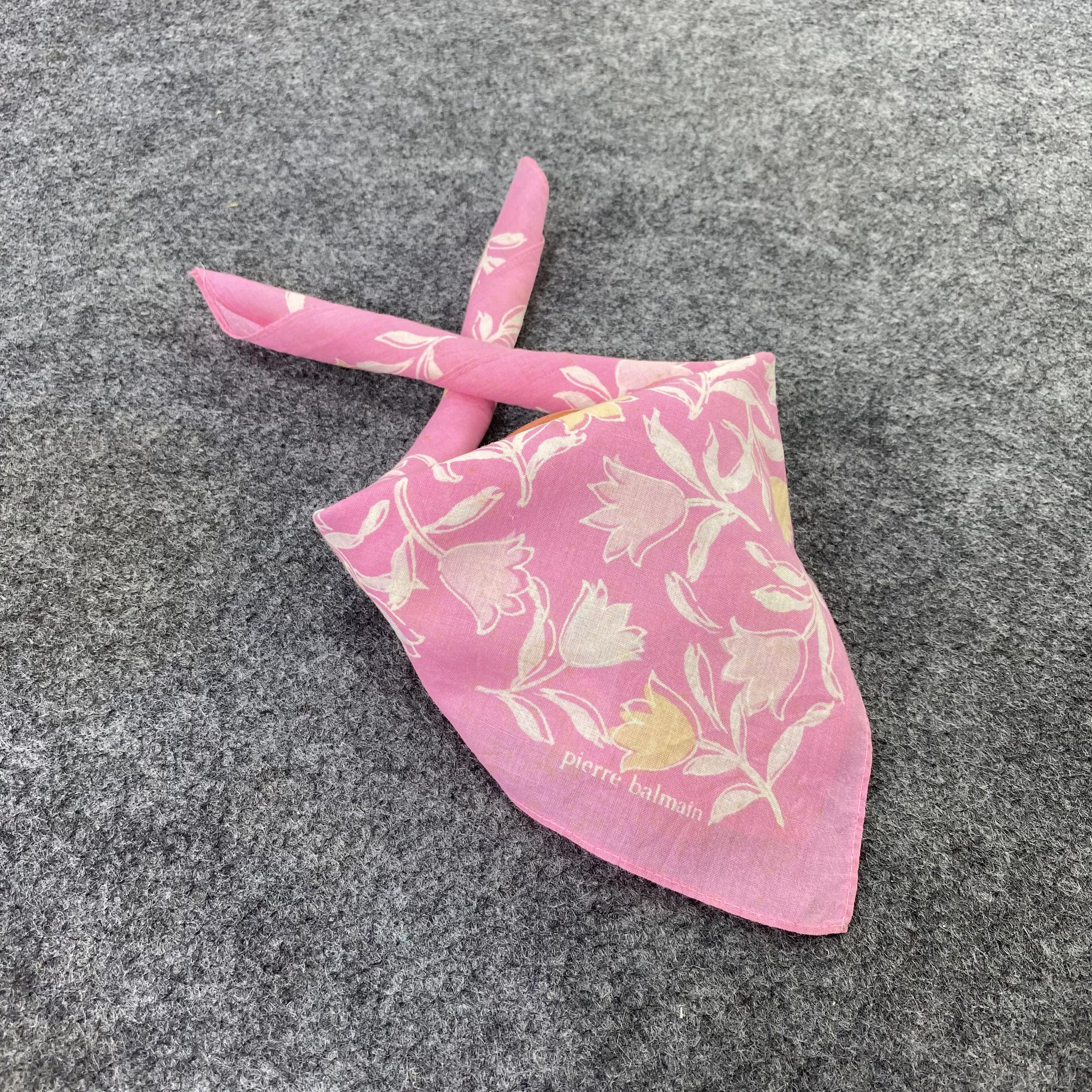 Pierre Balmain Pierre Balmain Handkerchief / Bandana / Neckerchief-B518 Size ONE SIZE - 1 Thumbnail