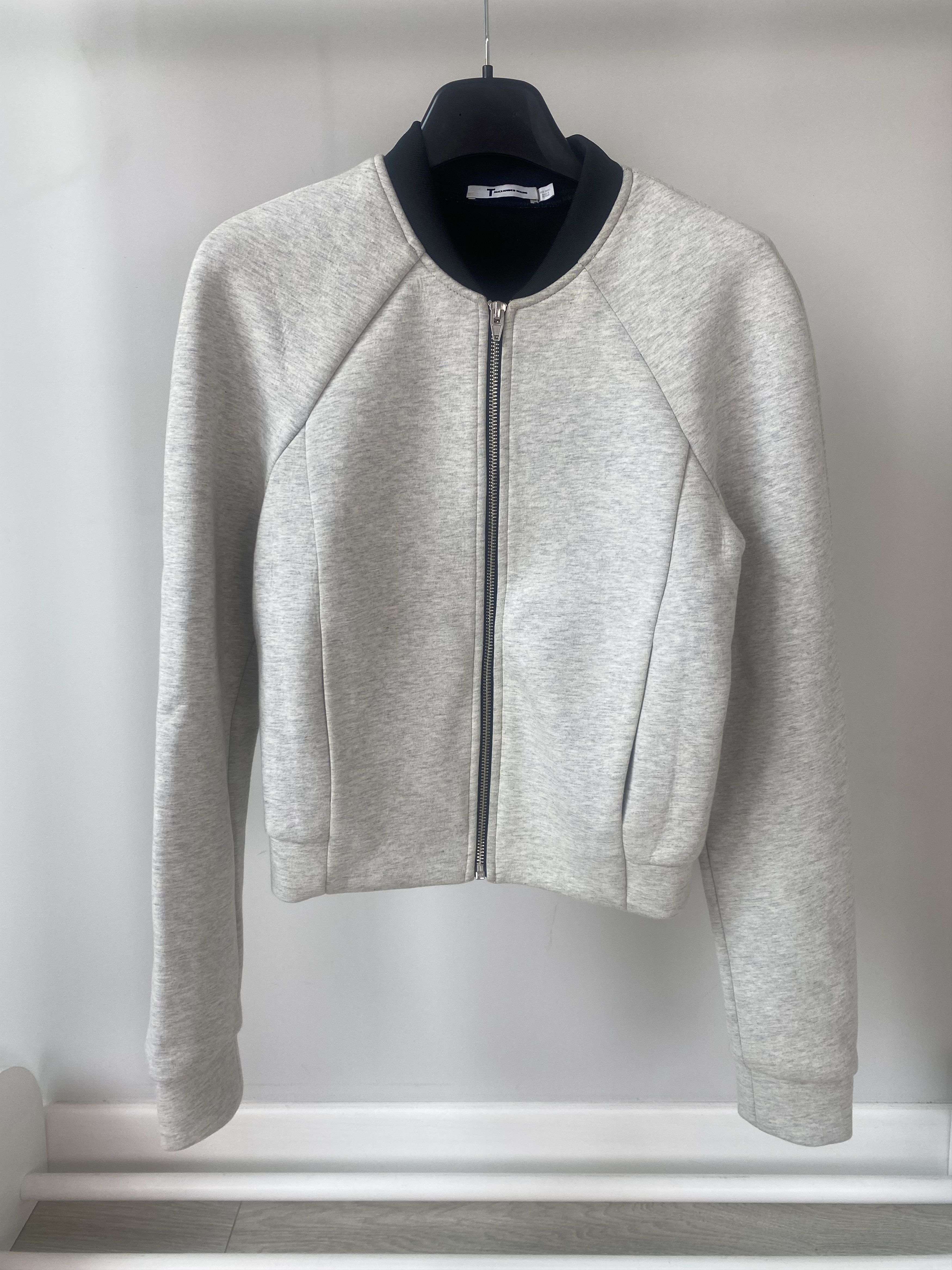 Alexander Wang T by Alexander Wang Full Zip Cropped Track Jacket Size S / US 4 / IT 40 - 1 Thumbnail