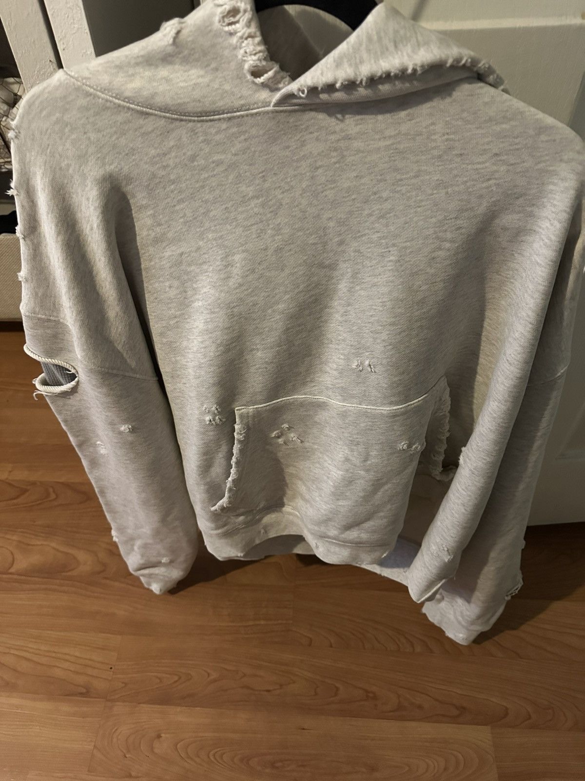 The GV Gallery Dumpster Grey Distressed Hoodie Size US M / EU 48-50 / 2 - 3 Thumbnail