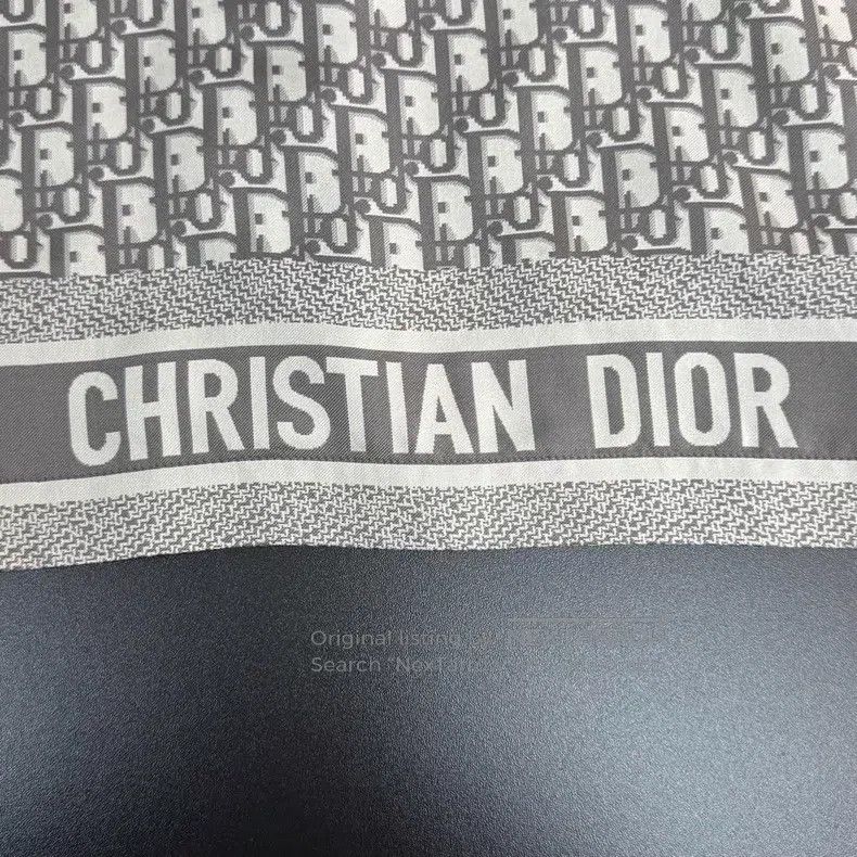 Dior Dior Gray logo mulberry silk shirt Size M / US 6-8 / IT 42-44 - 7 Thumbnail