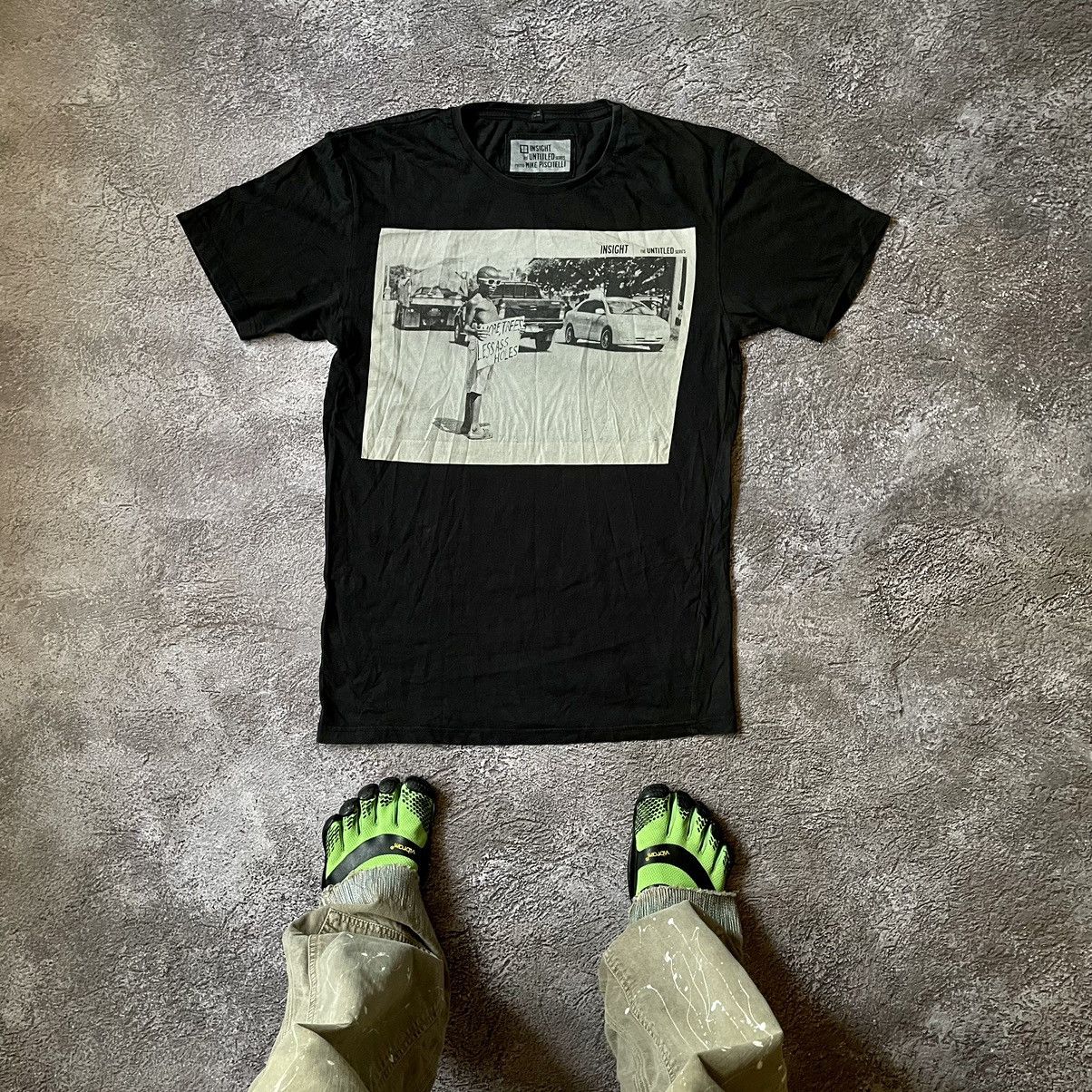 Vintage Vintage Y2K Sun Faded Graphic Tee Single Stitch Grunge S Size US S / EU 44-46 / 1 - 1 Thumbnail