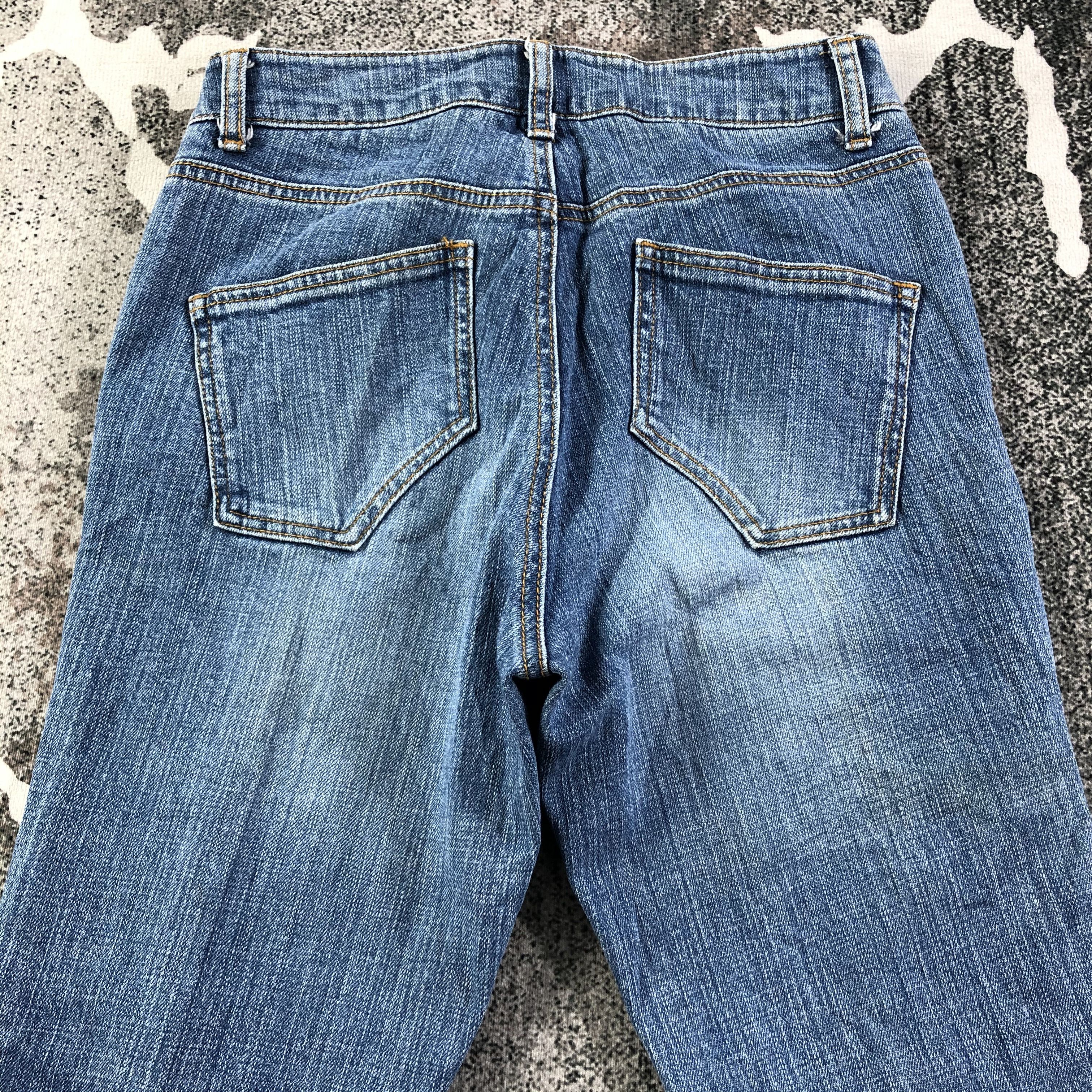 Japanese Brand Japanese Bush Pants Jeans Flare Denim KJ1537 Size 27" / US 4 / IT 40 - 4 Thumbnail