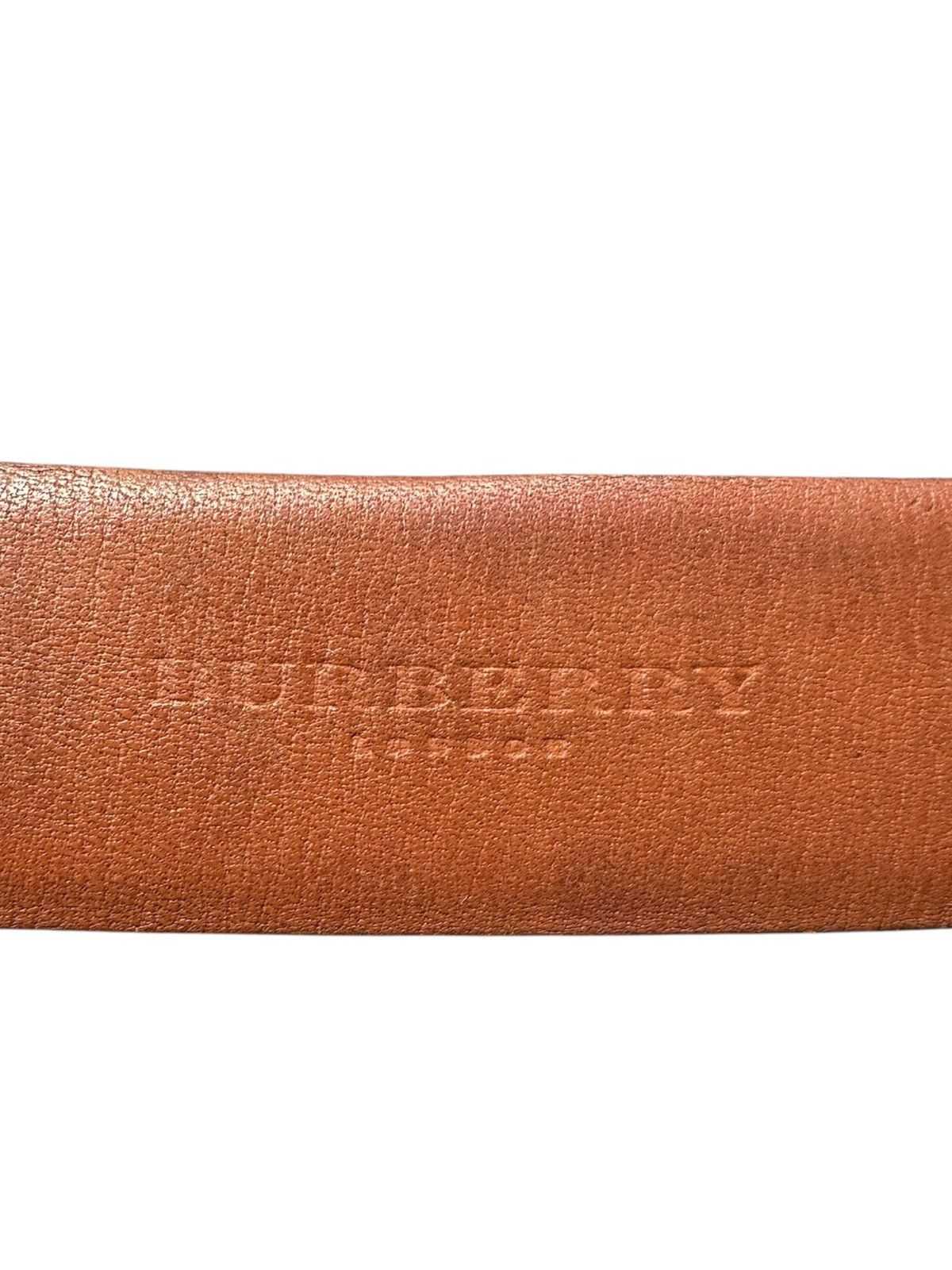 Burberry 2000's Burberry fully leather belt Size ONE SIZE - 9 Thumbnail