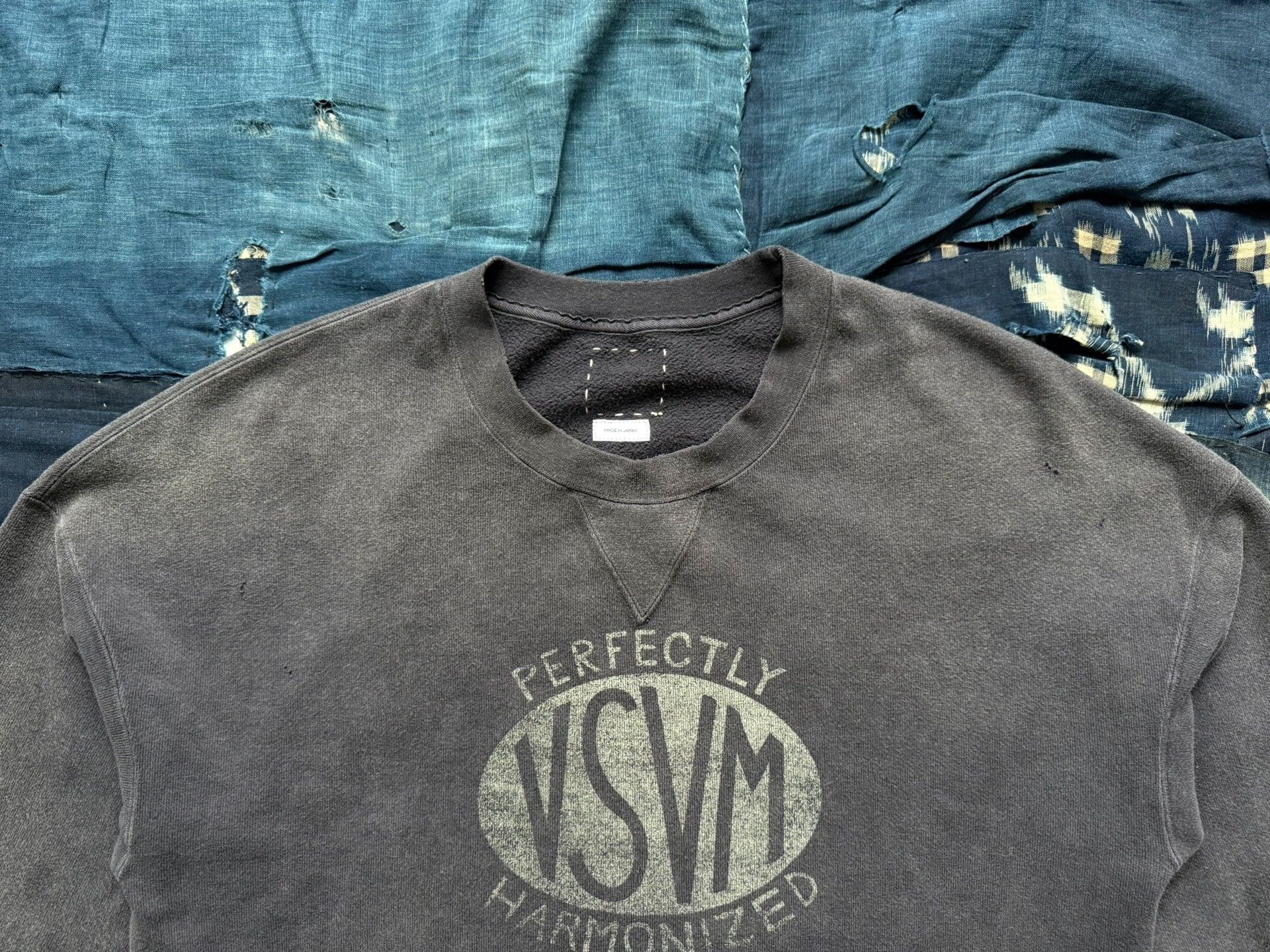Visvim VISVIM 24SS COURT SWEAT CRASH Pullover Size US L / EU 52-54 / 3 - 5 Thumbnail
