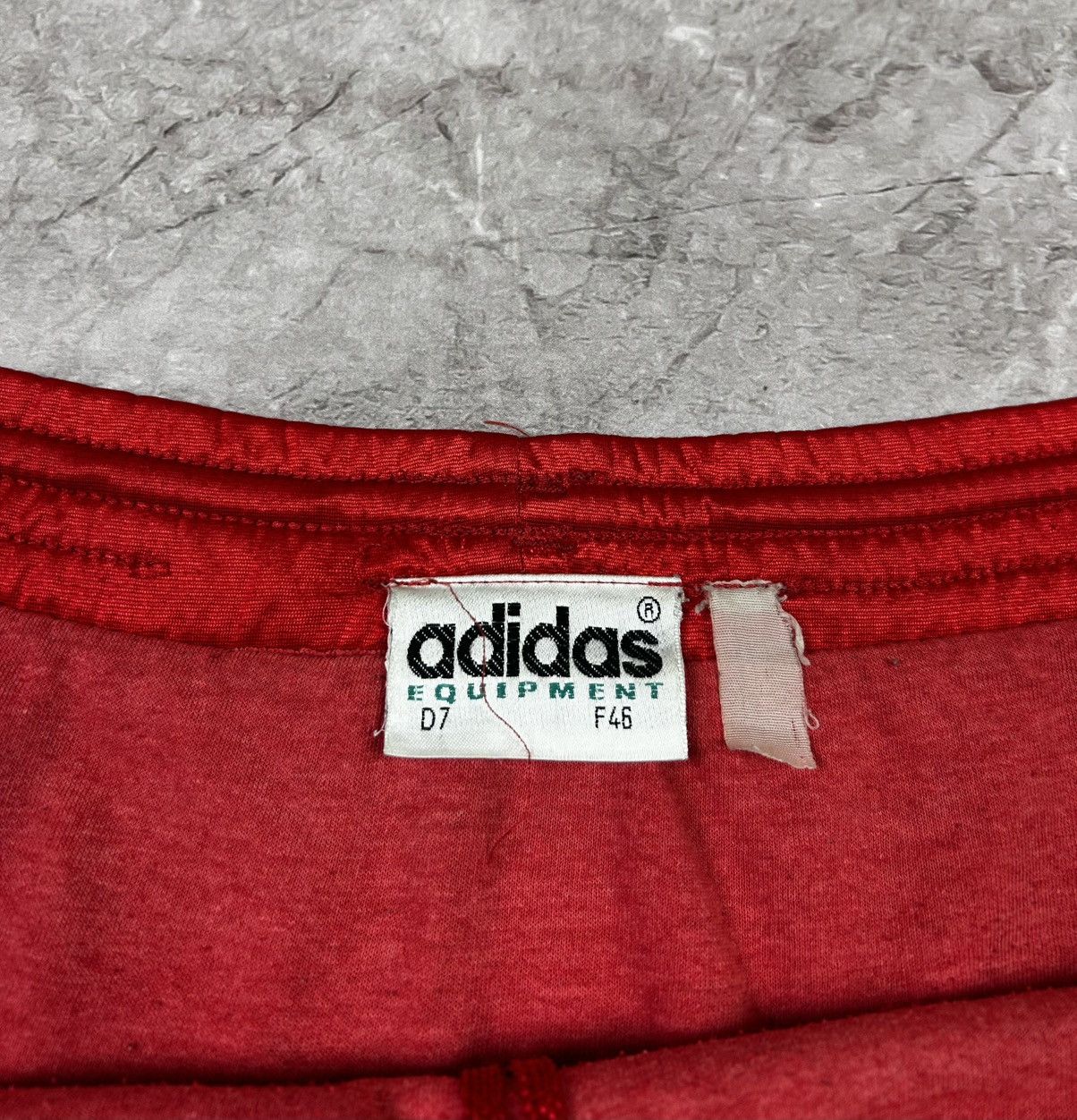 Adidas × Vintage Vintage Red ADIDAS EQUIPMENT 90s SHORTS Size US 34 / EU 50 - 8 Thumbnail