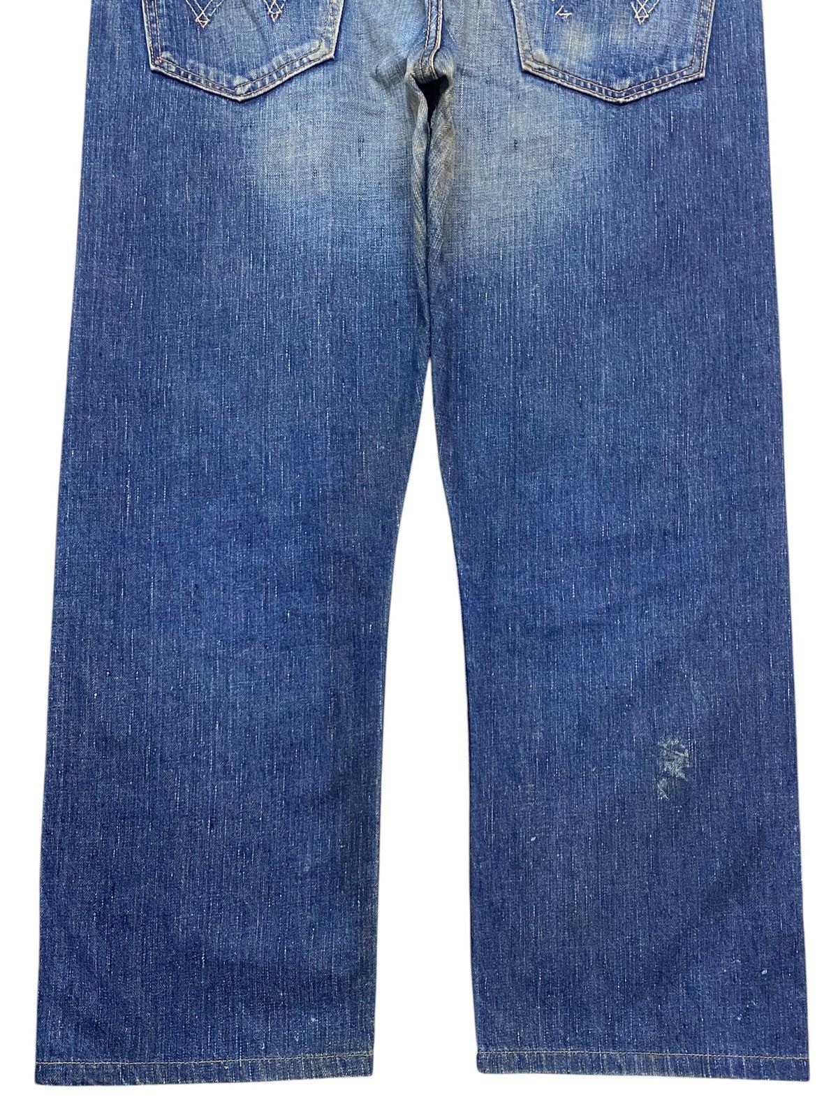 Edwin Vintage Edwin Japan Mud Wash Baggy Style Jeans Size US 36 / EU 52 - 6 Thumbnail