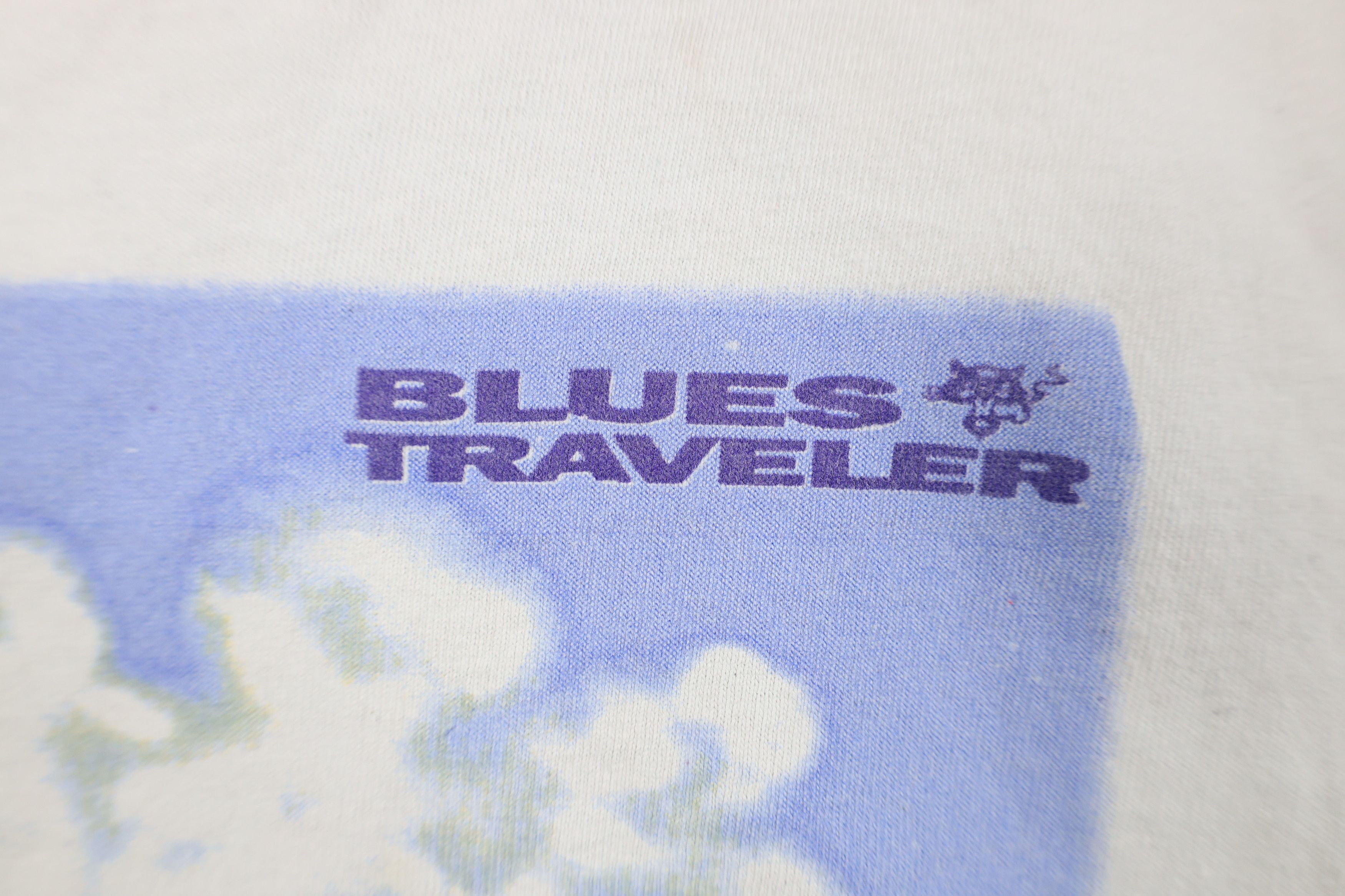 Vintage Vintage 90s 1995 Tour Blues Traveler Band T-Shirt USA Size L / US 10 / IT 46 - 5 Thumbnail