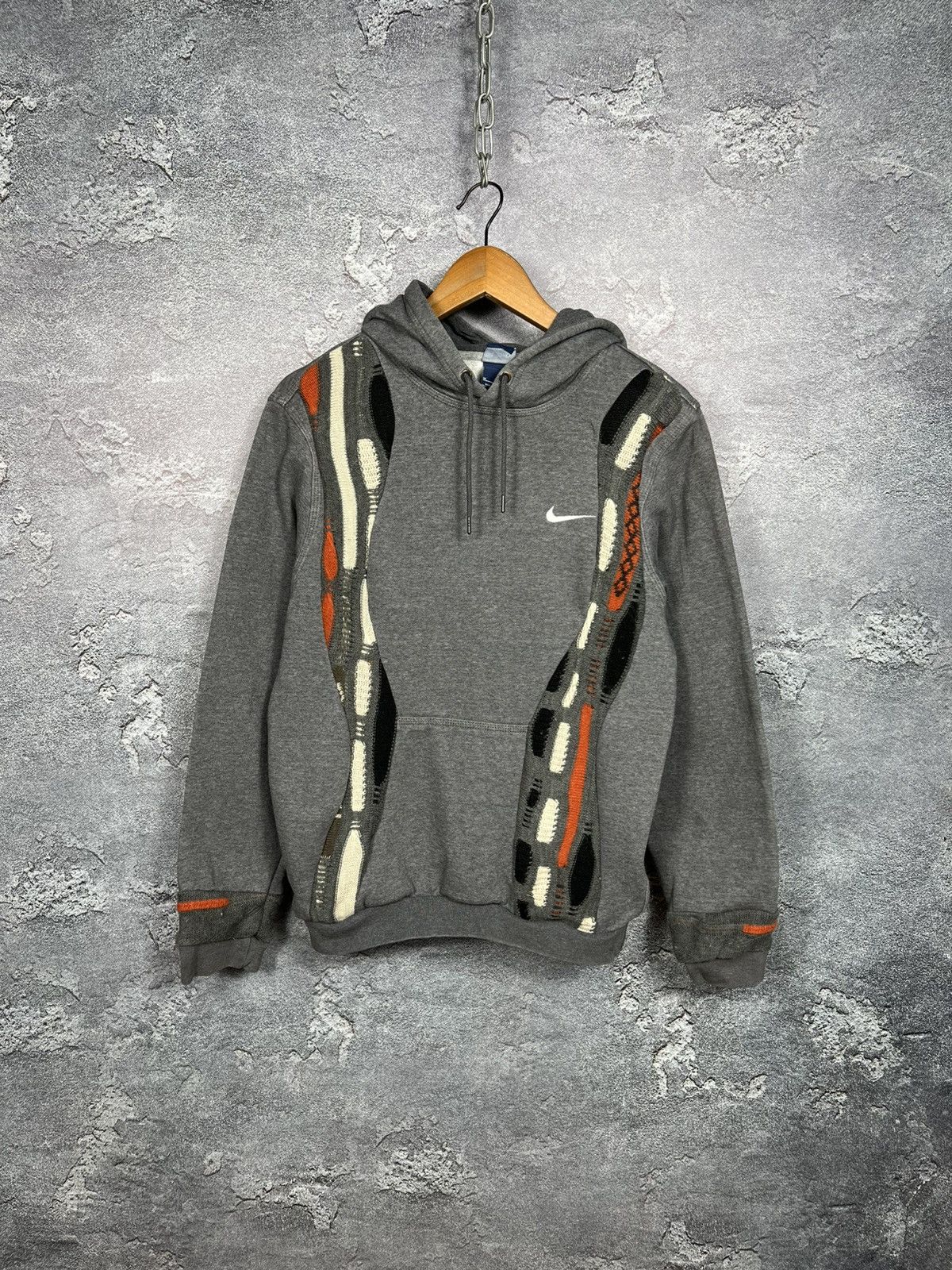Nike Vintage Nike Custom Hoodie With Wool Details Size M Size US M / EU 48-50 / 2 - 1 Thumbnail