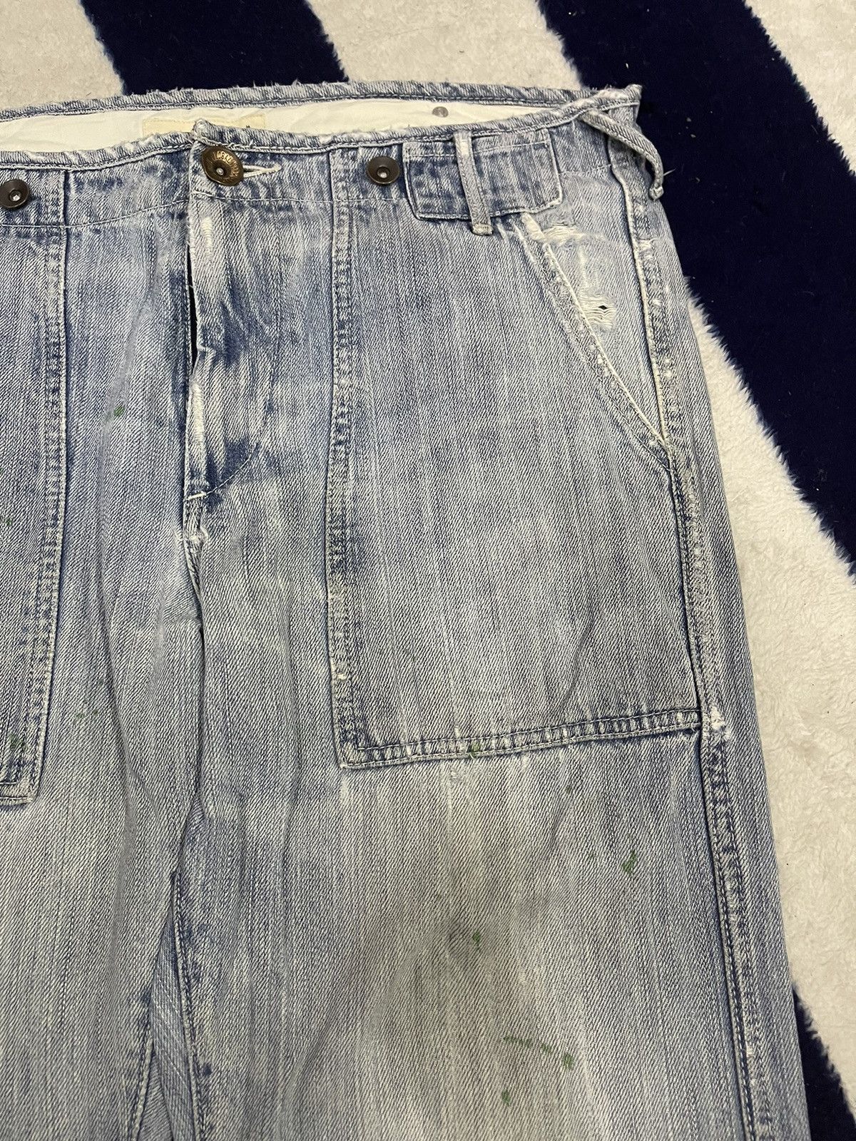 Global Work × Japanese Brand Global Work Distressed Jeans (13) Size US 36 / EU 52 - 12 Thumbnail